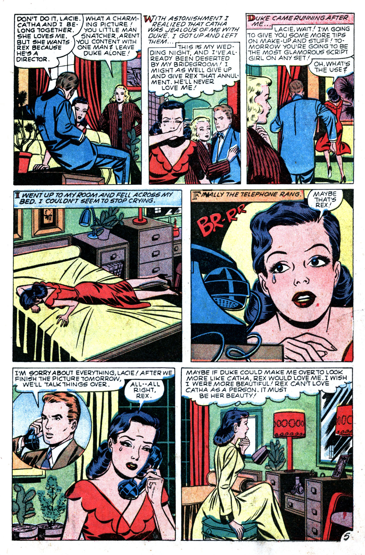 Read online Glamorous Romances comic -  Issue #49 - 7