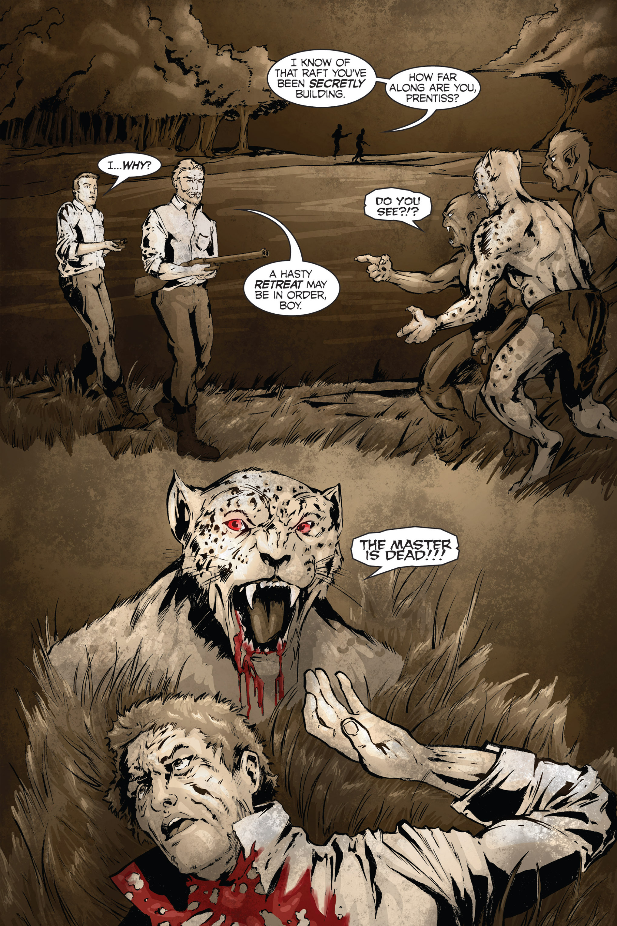 Read online The Army of Dr. Moreau comic -  Issue #6 - 5