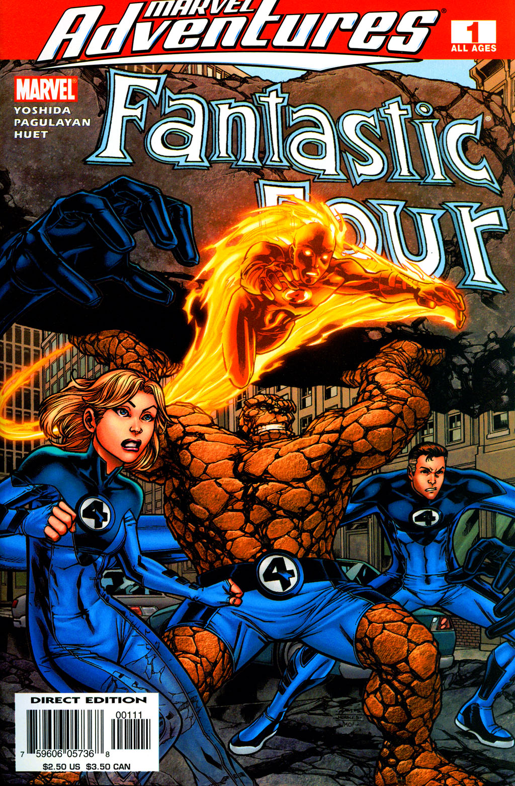 Read online Marvel Adventures Fantastic Four comic -  Issue #1 - 1