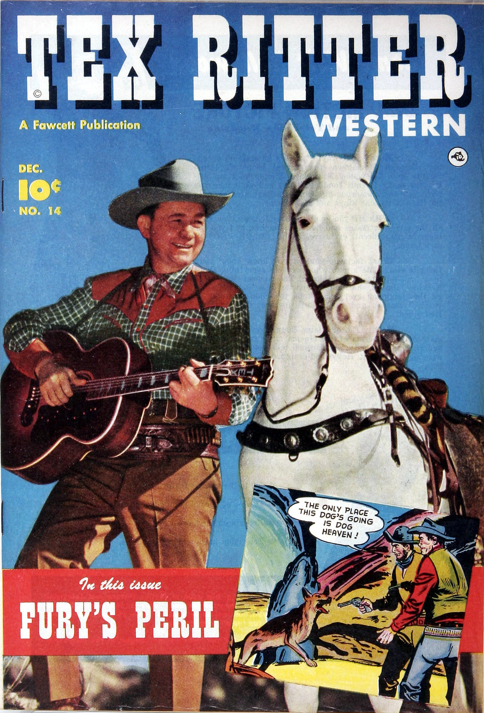 Read online Tex Ritter Western comic -  Issue #14 - 1