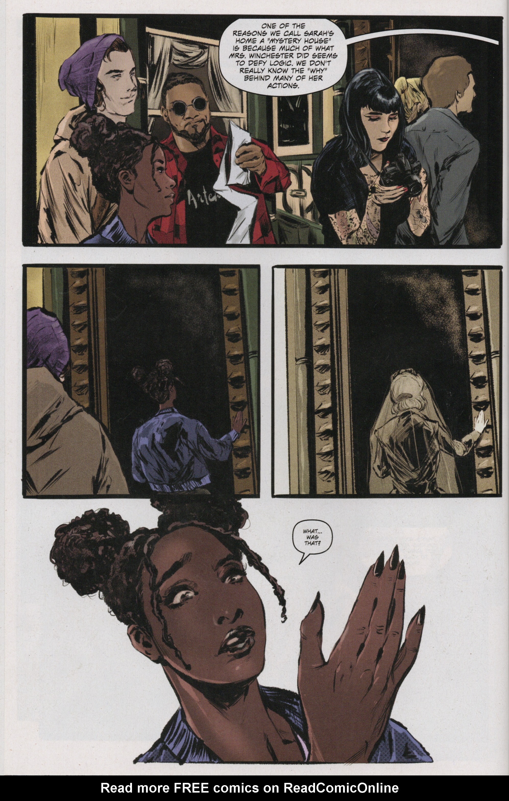 Read online Free Comic Book Day 2022 comic -  Issue # Source Point Press The Winchester Mystery House - 6