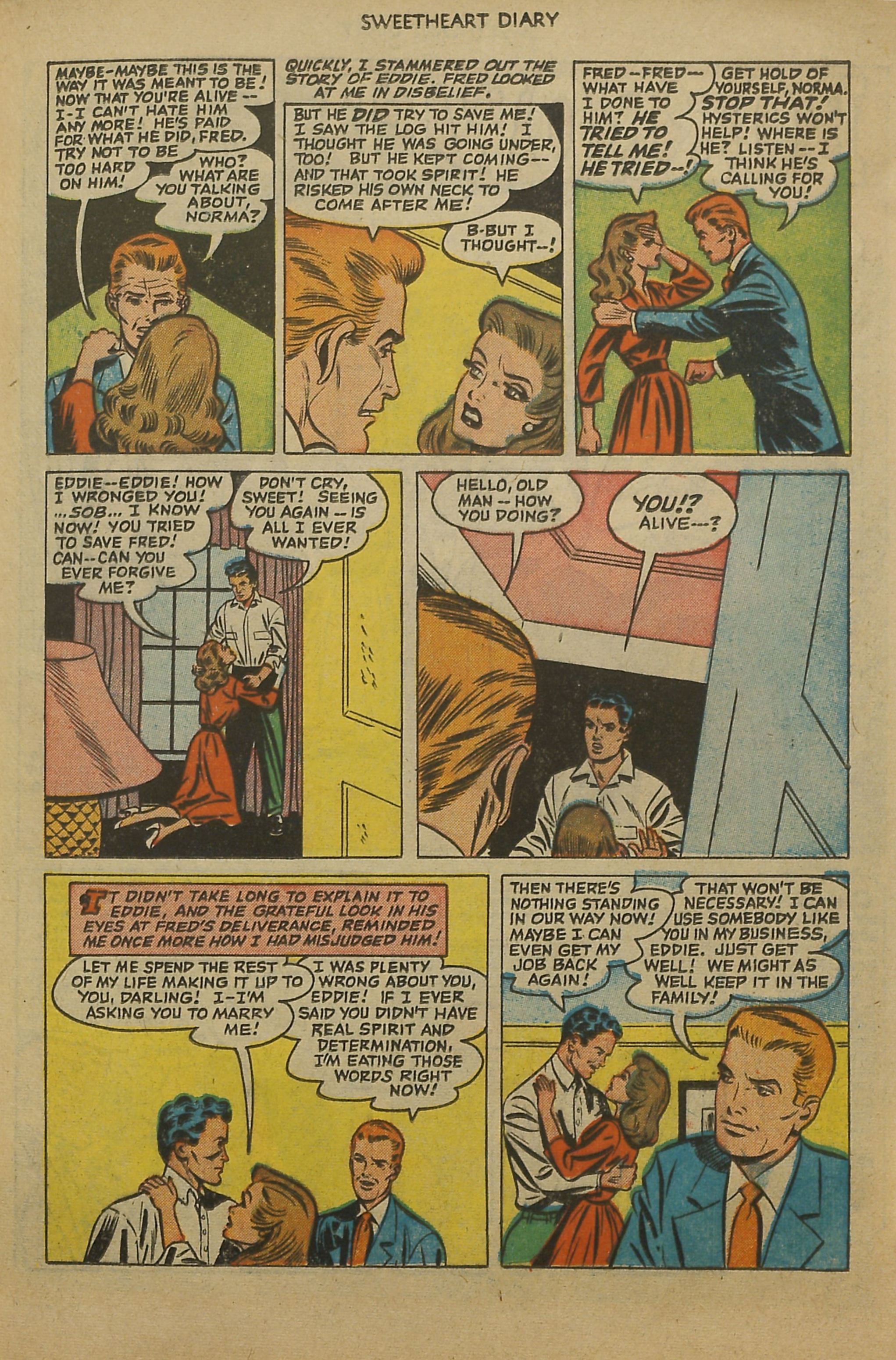 Read online Sweetheart Diary comic -  Issue #9 - 25