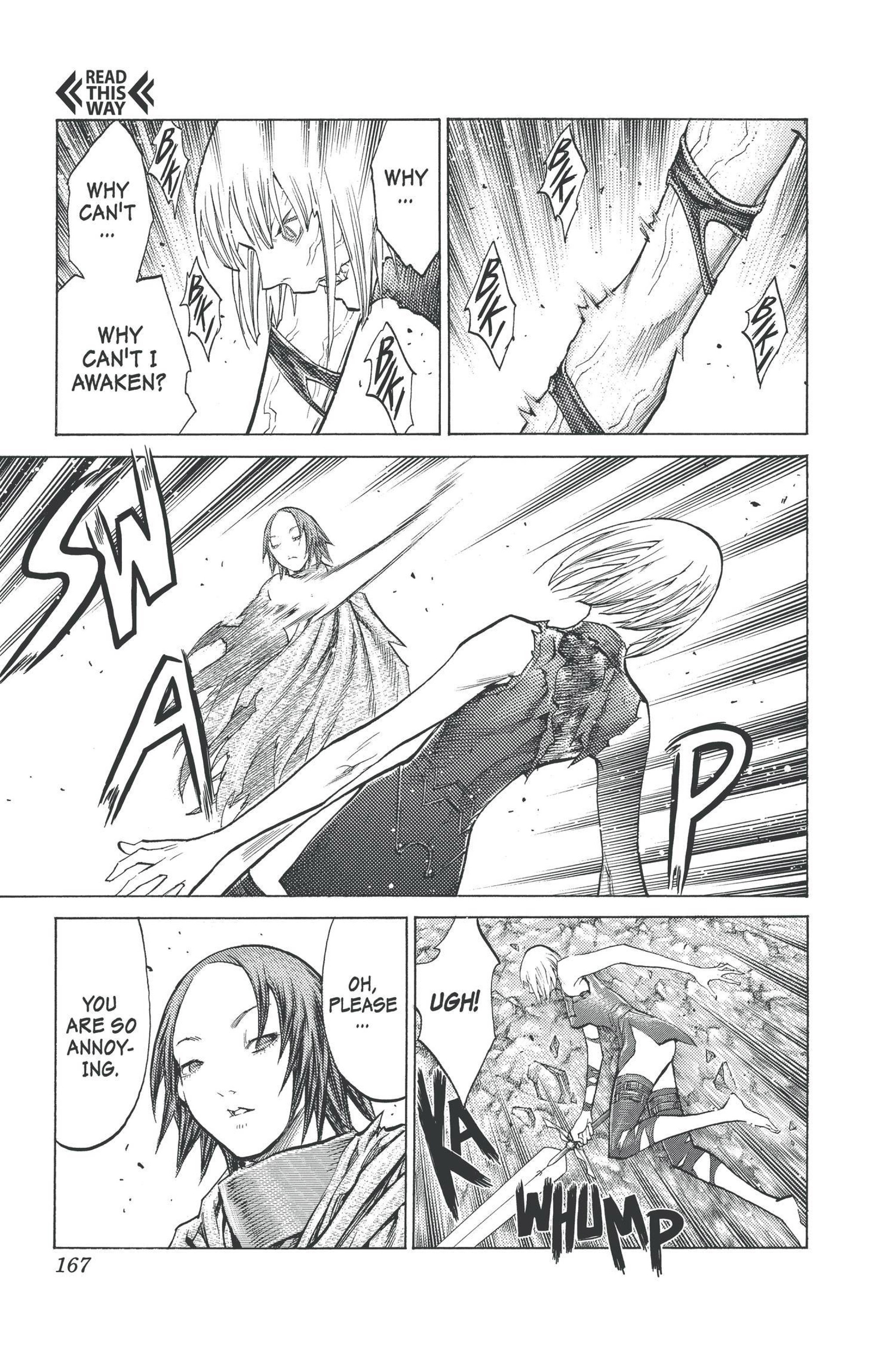 Read online Claymore comic -  Issue #18 - 147