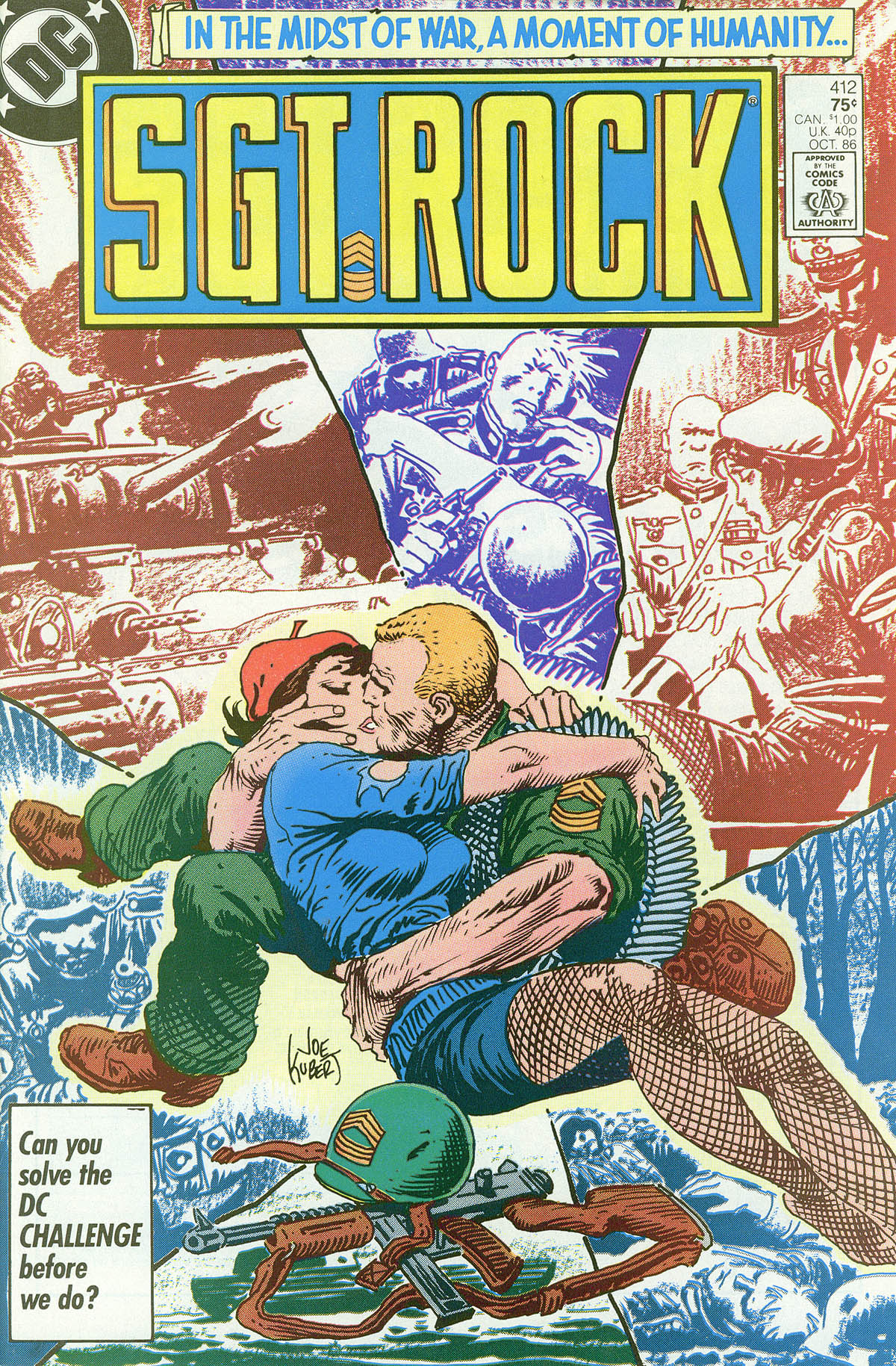 Read online Sgt. Rock comic -  Issue #412 - 1