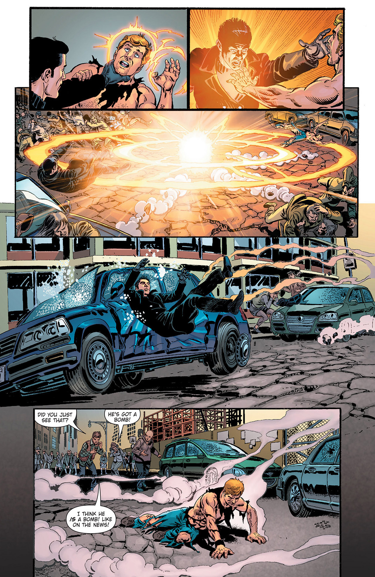 Read online Human Bomb comic -  Issue #1 - 15