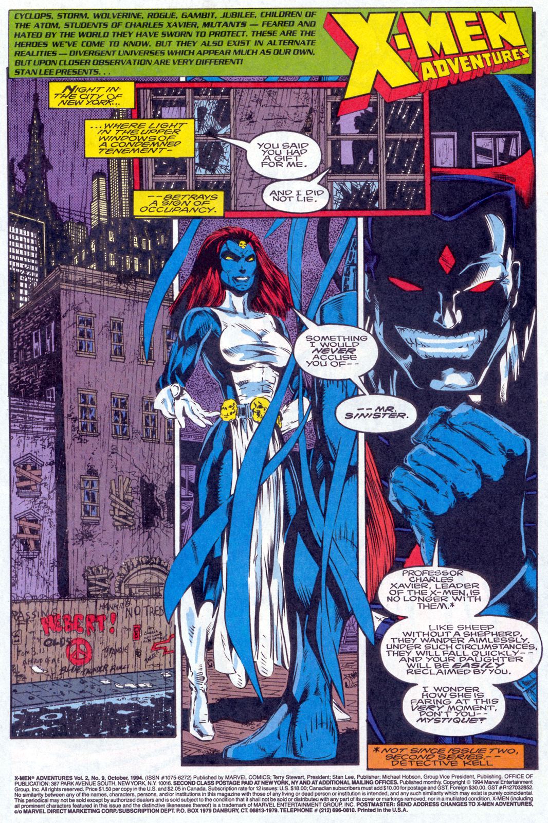 Read online X-Men Adventures (1994) comic -  Issue #9 - 2