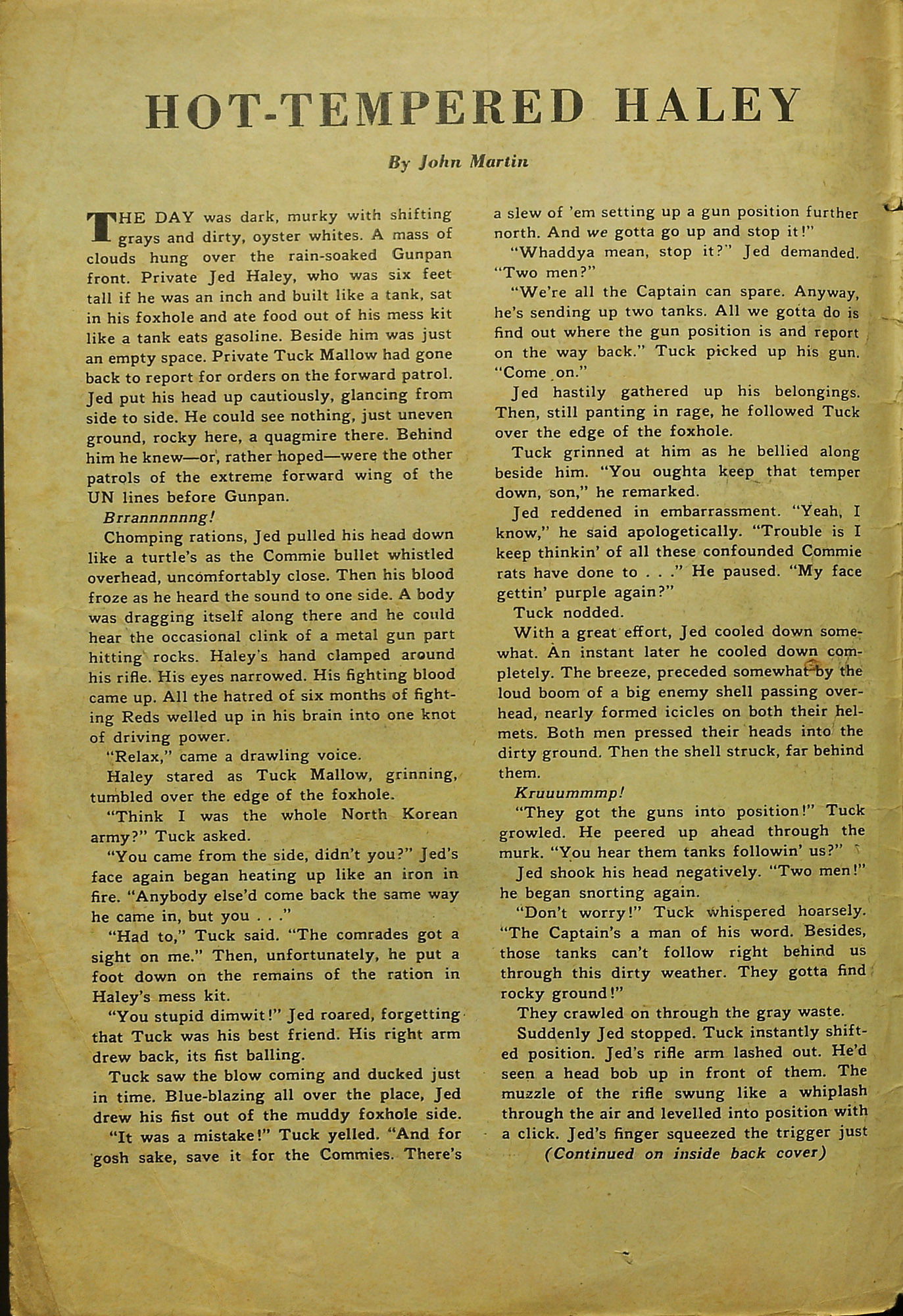 Read online Battle Stories comic -  Issue #11 - 2