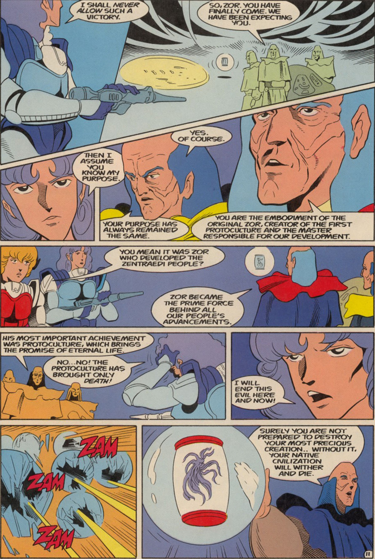 Read online Robotech Masters comic -  Issue #23 - 13