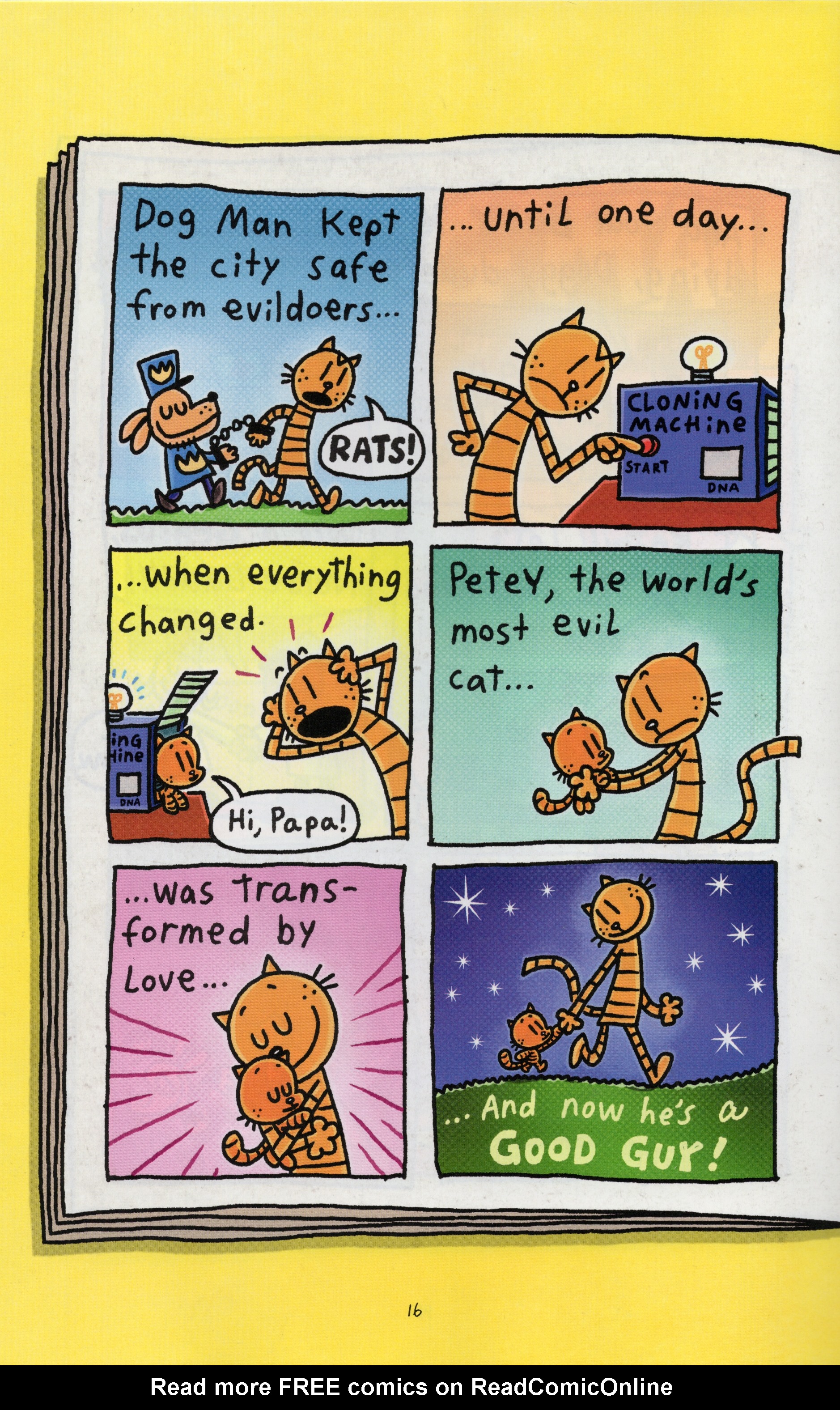Read online Free Comic Book Day 2022 comic -  Issue # Scholastic Captain Underpants, Dog Man and Cat Kid - 18