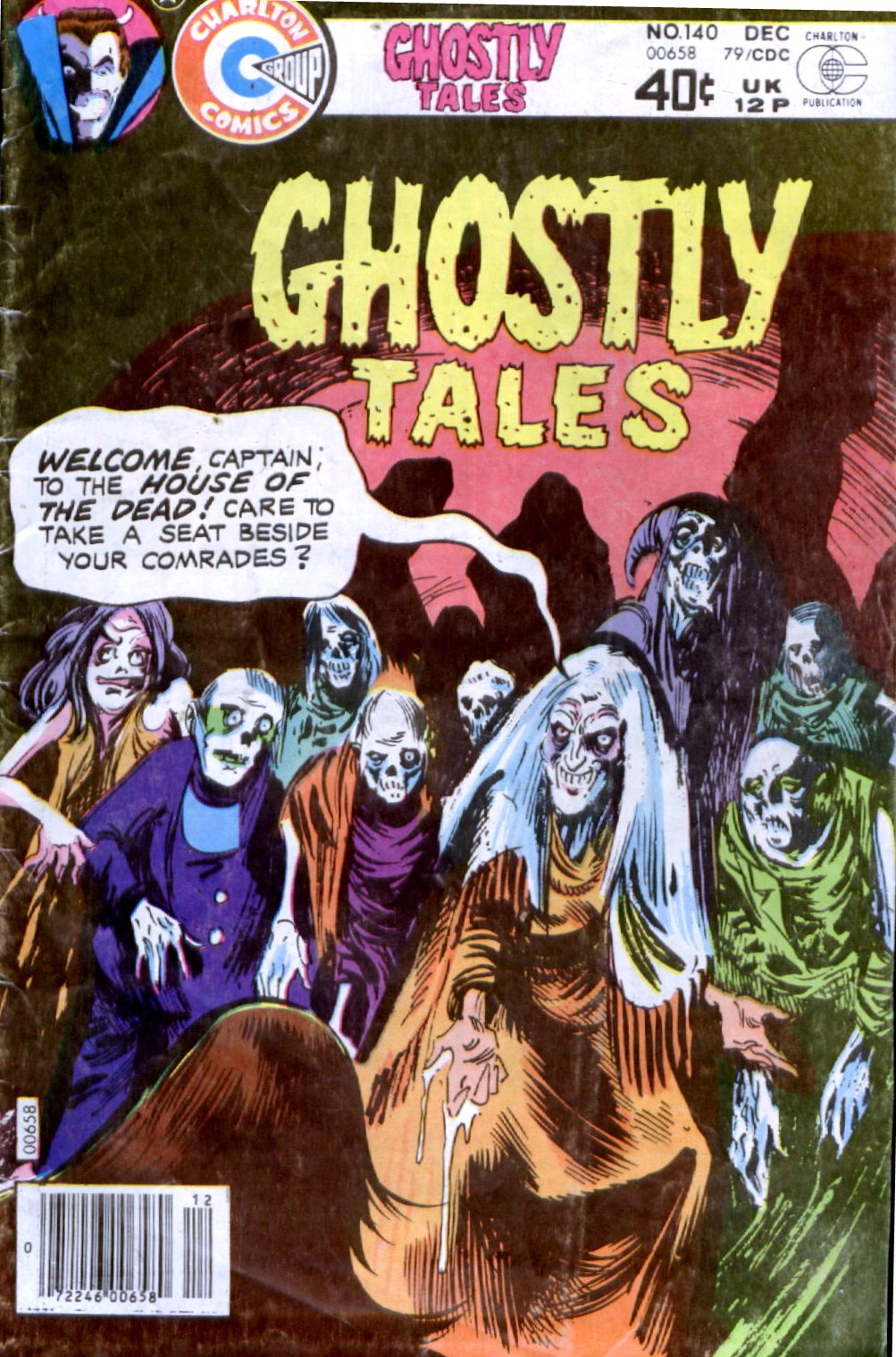 Read online Ghostly Tales comic -  Issue #140 - 1