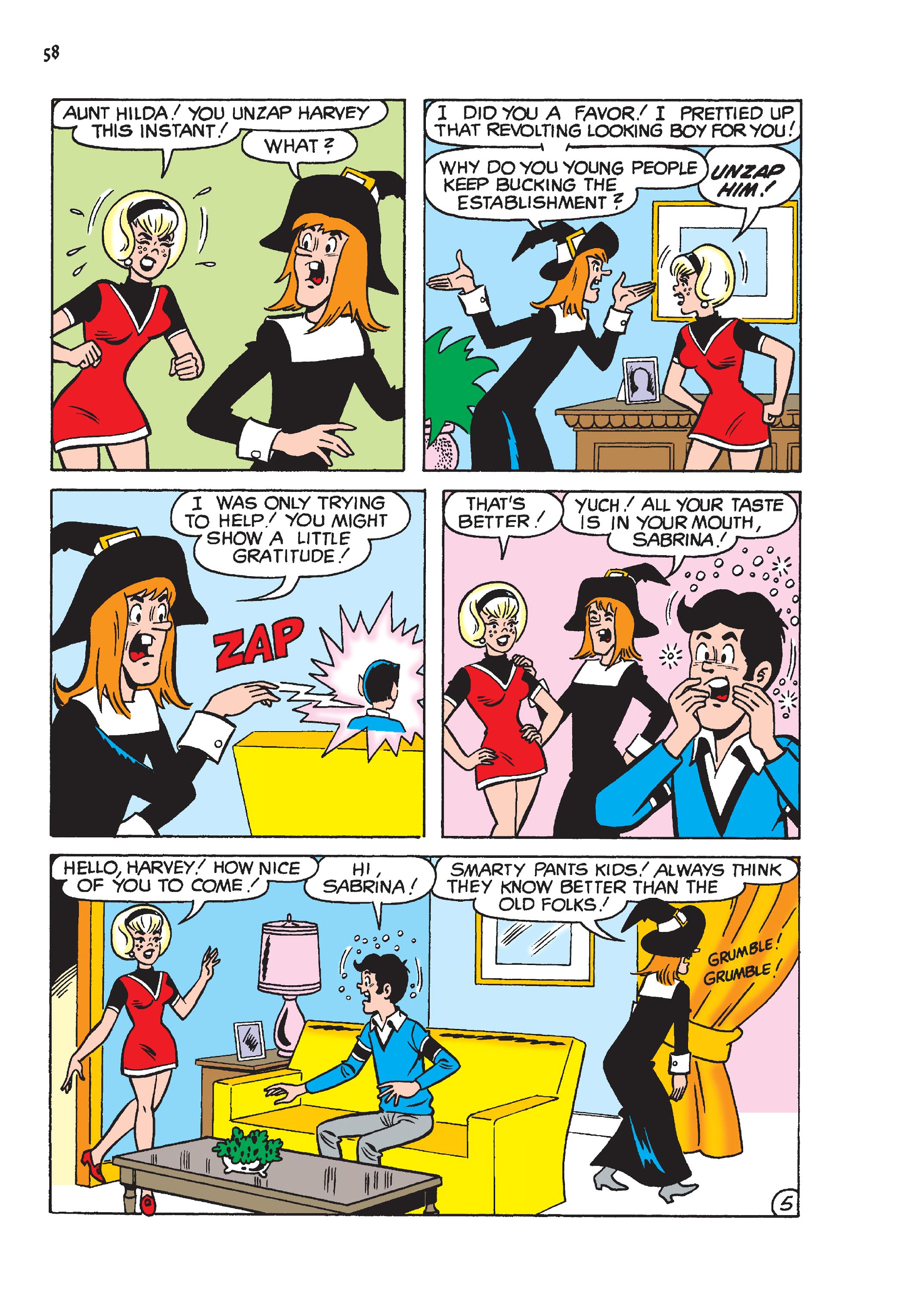 Read online Sabrina the Teen-Age Witch: 60 Magical Stories comic -  Issue # TPB (Part 1) - 60