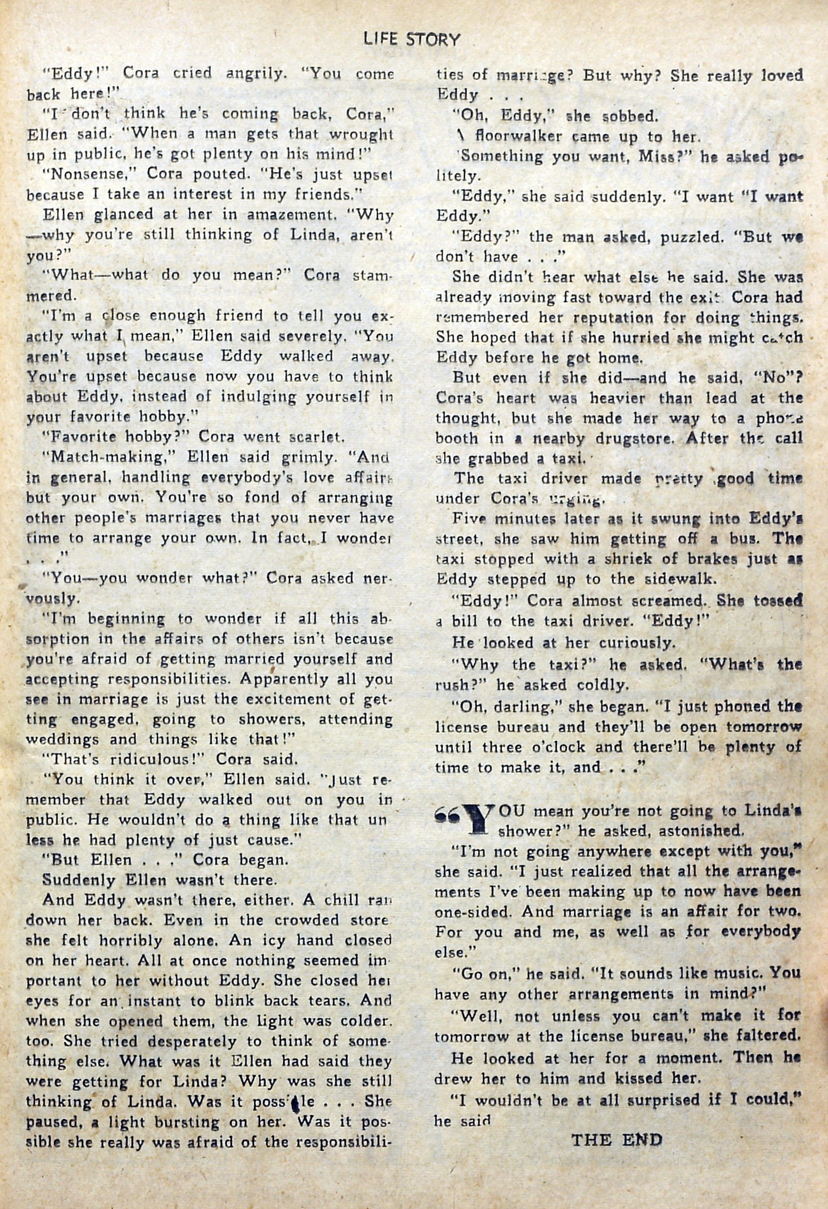 Read online Life Story comic -  Issue #36 - 26