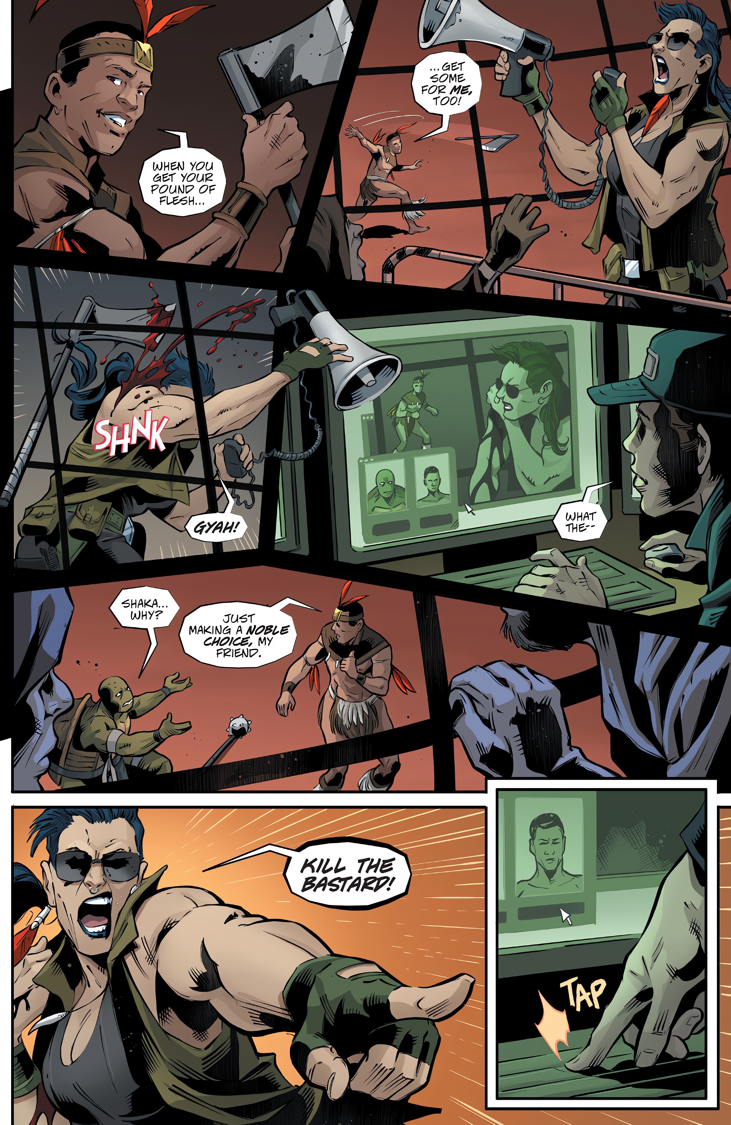 Read online Teenage Mutant Ninja Turtles: The Last Ronin - The Lost Years comic -  Issue #4 - 31
