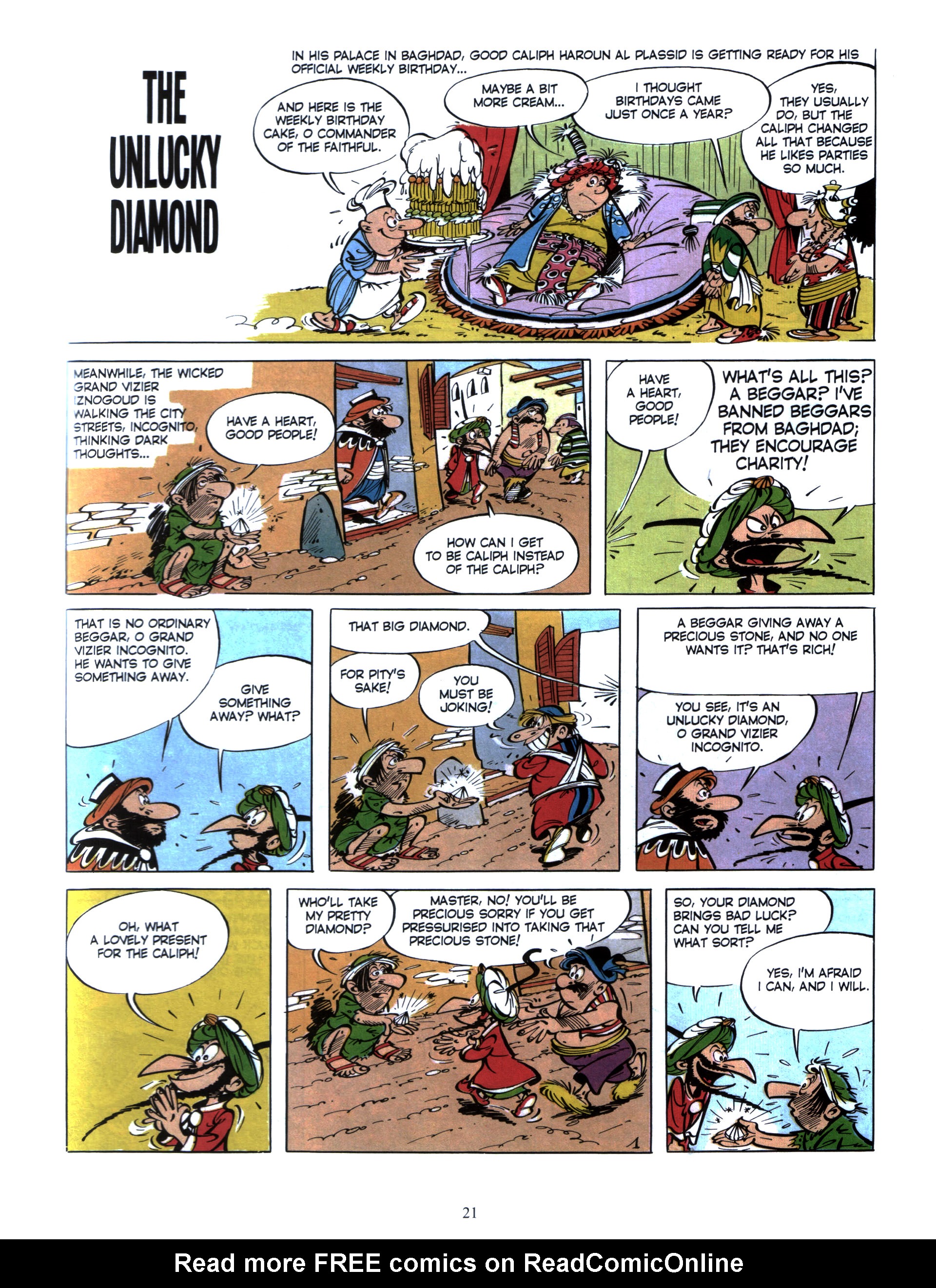 Read online Iznogoud comic -  Issue #7 - 19