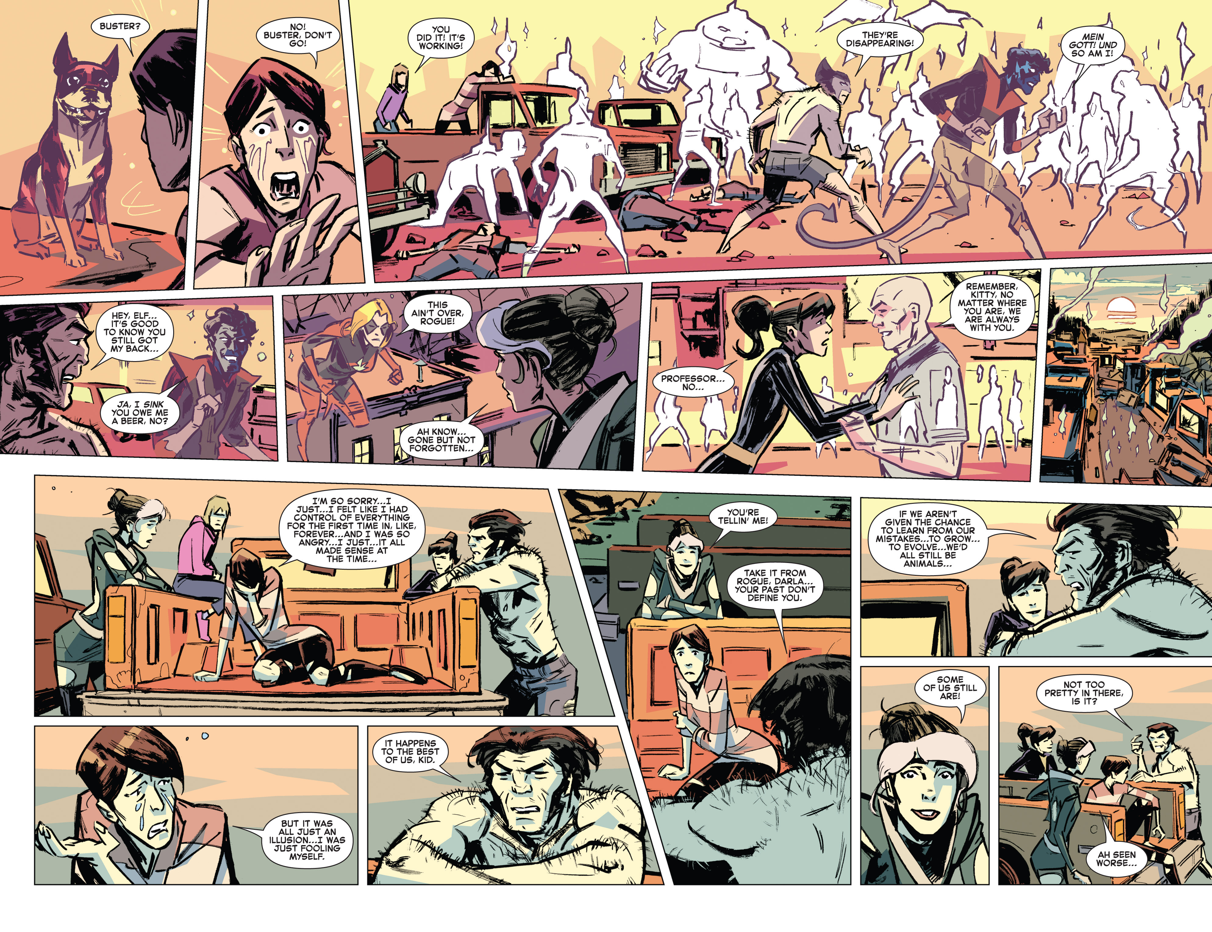 Read online Marvel Knights: X-Men comic -  Issue #5 - 15