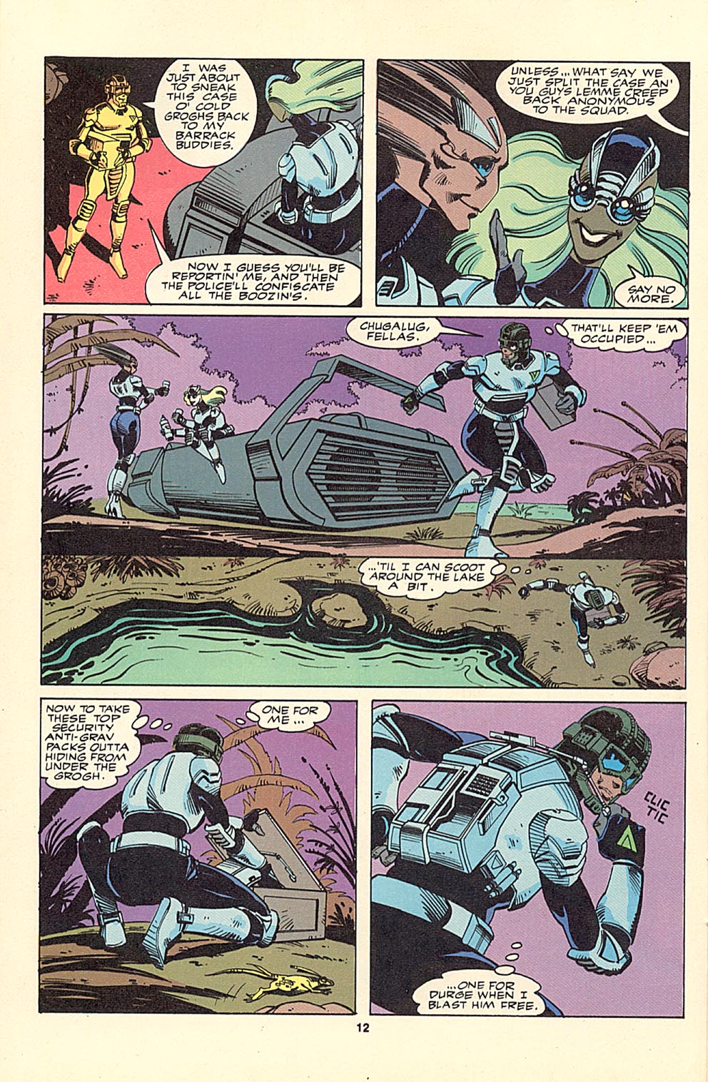 Read online Alien Legion comic -  Issue #18 - 14