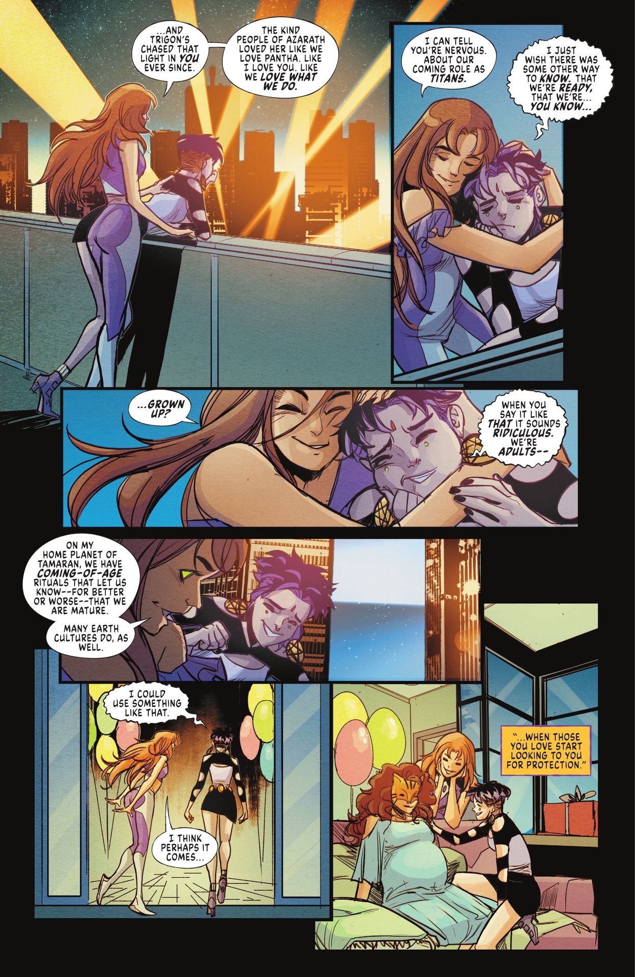 Read online Tales of the Titans comic -  Issue #2 - 7