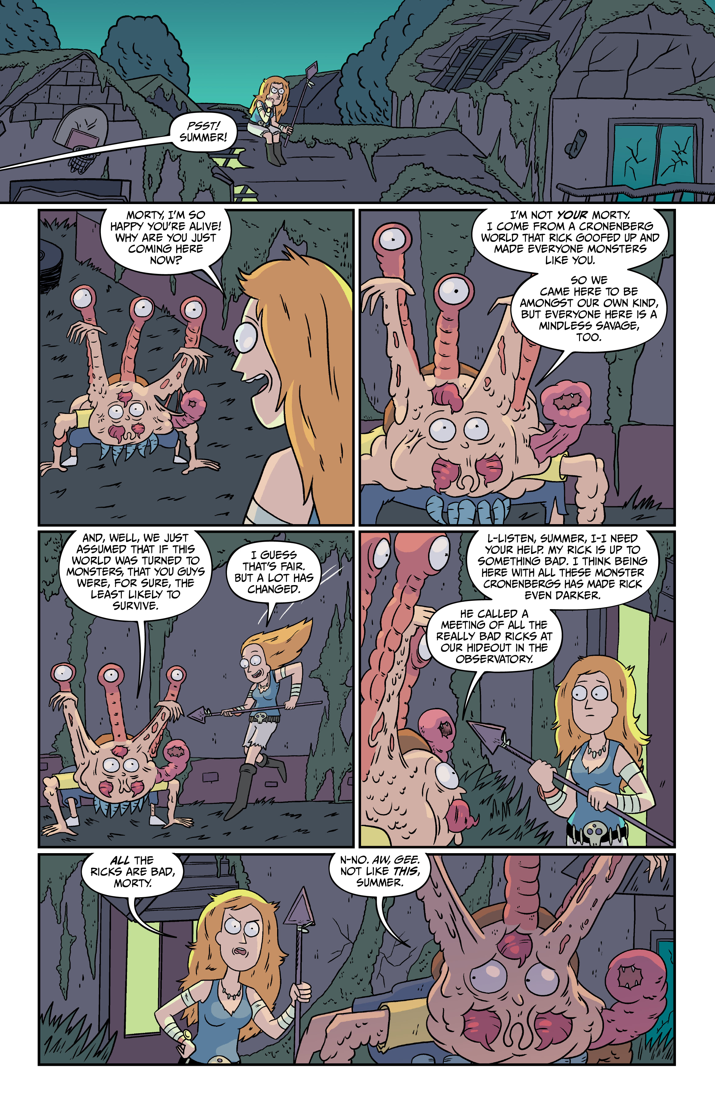 Read online Rick and Morty Deluxe Edition comic -  Issue # TPB 6 (Part 2) - 92