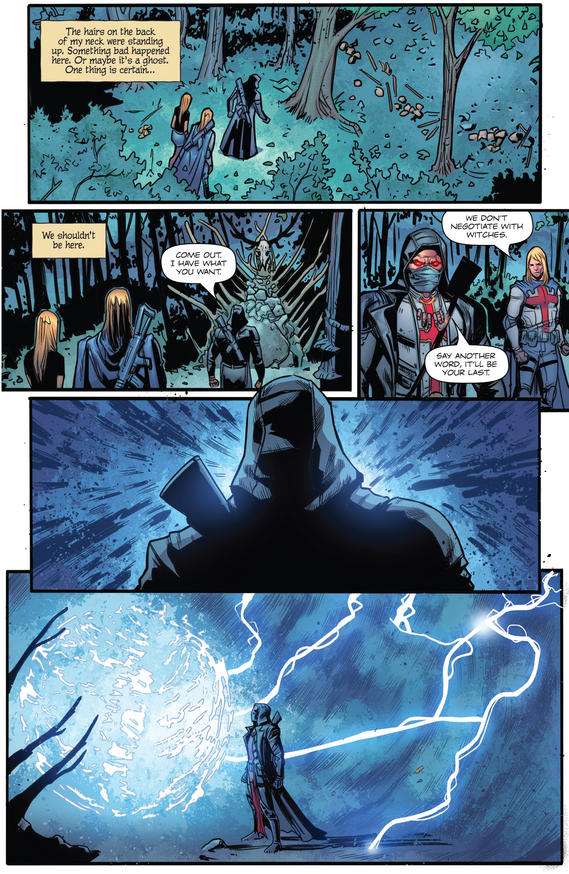 Read online Grimm Fairy Tales presents Coven comic -  Issue #3 - 11