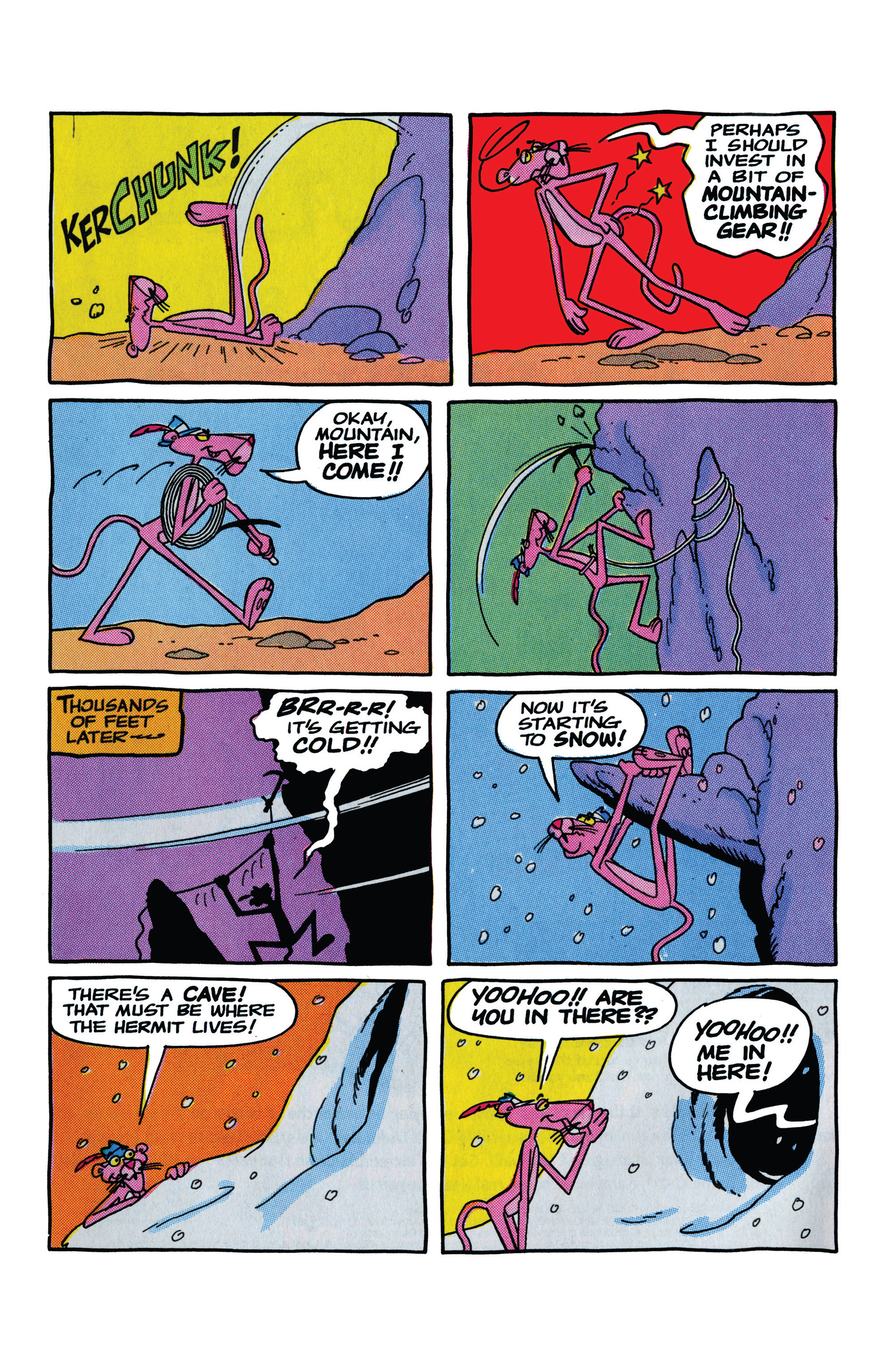 Read online The Pink Panther: Snow Day comic -  Issue # Full - 22