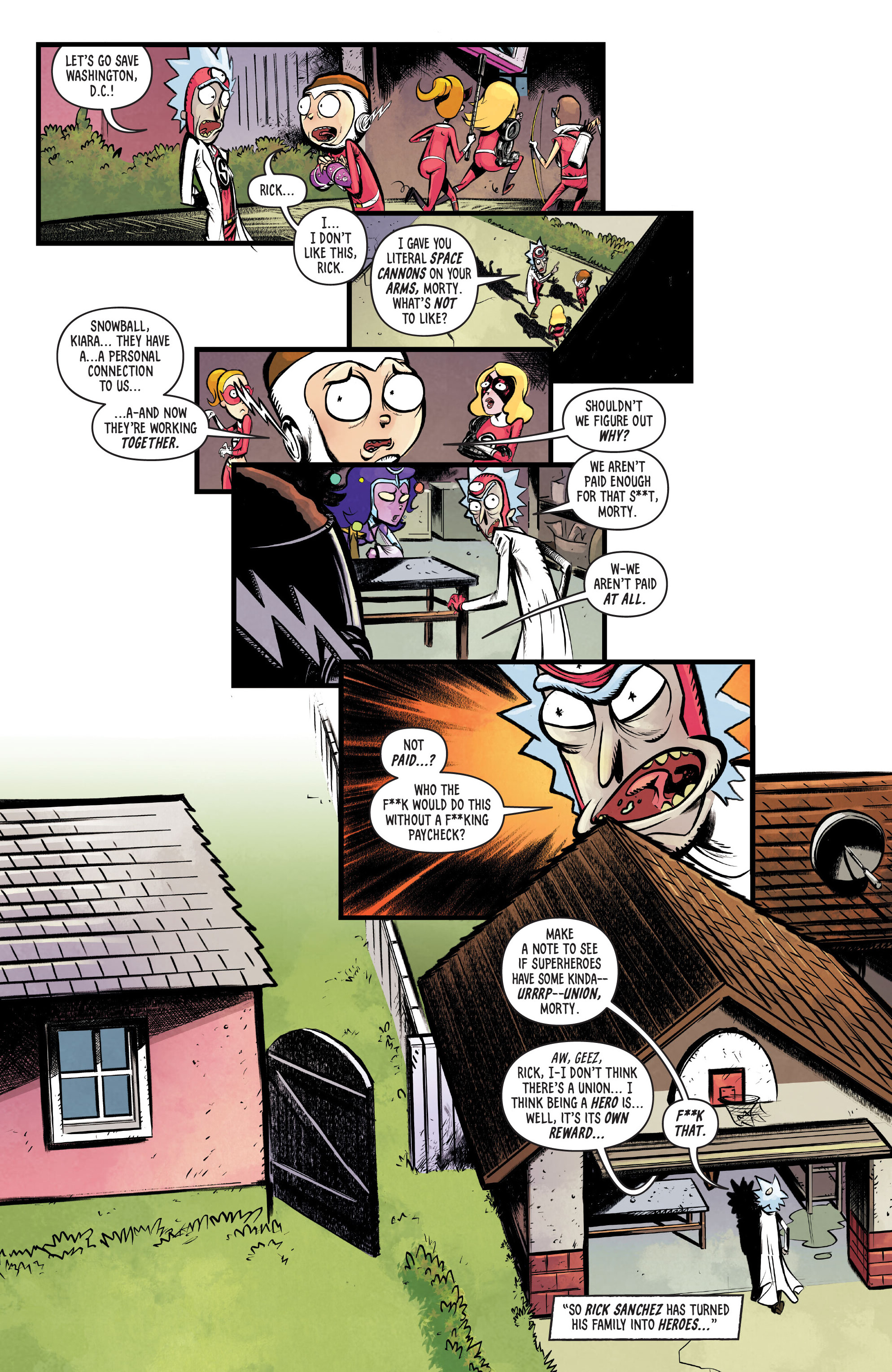 Read online Rick and Morty: Crisis on C-137 comic -  Issue # TPB - 56