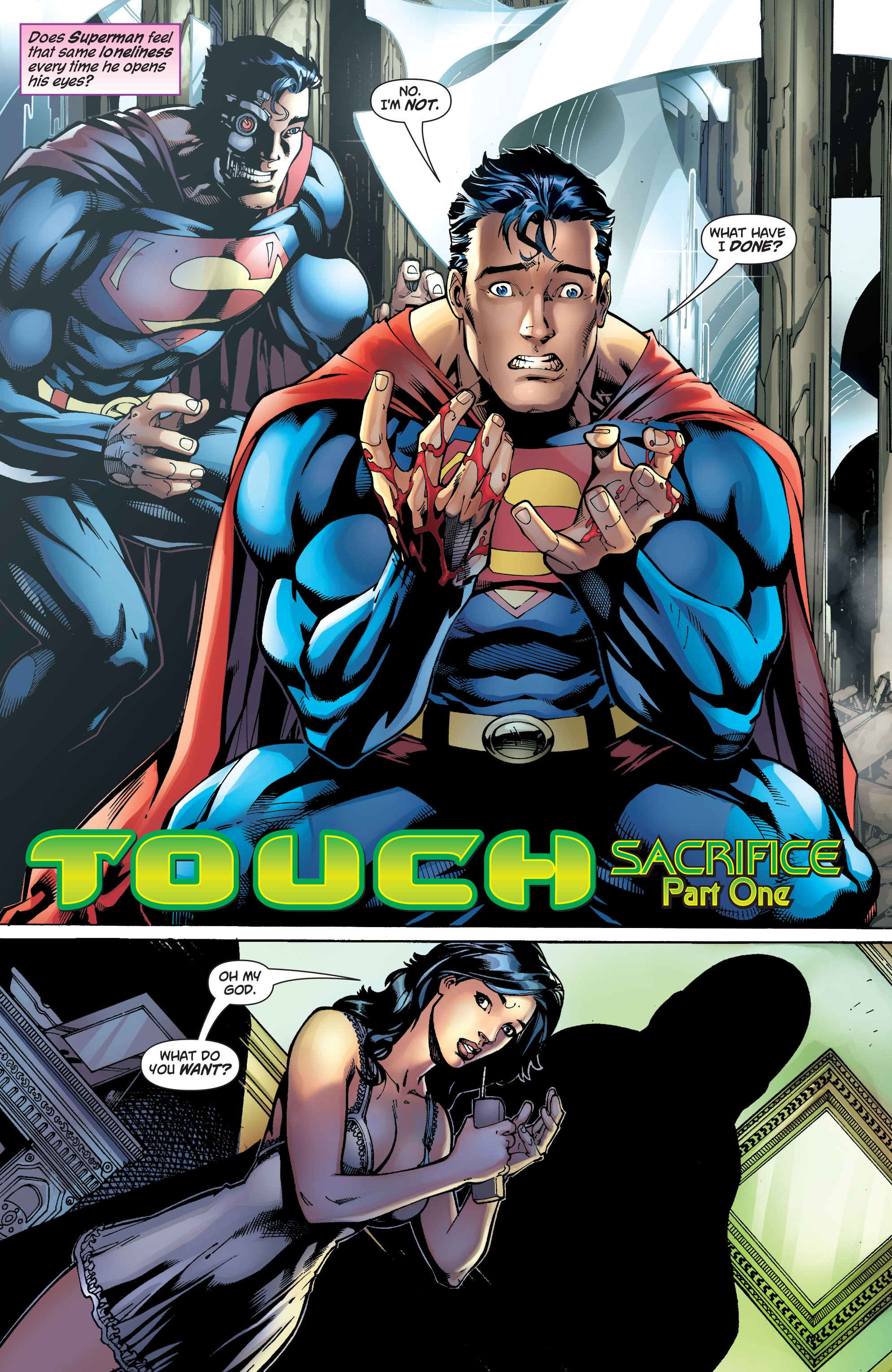 Read online Superman: Sacrifice comic -  Issue # TPB - 33