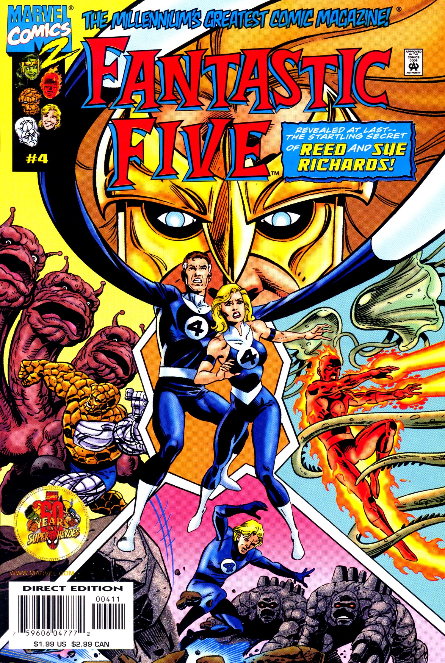 Read online Fantastic Five comic -  Issue #4 - 1