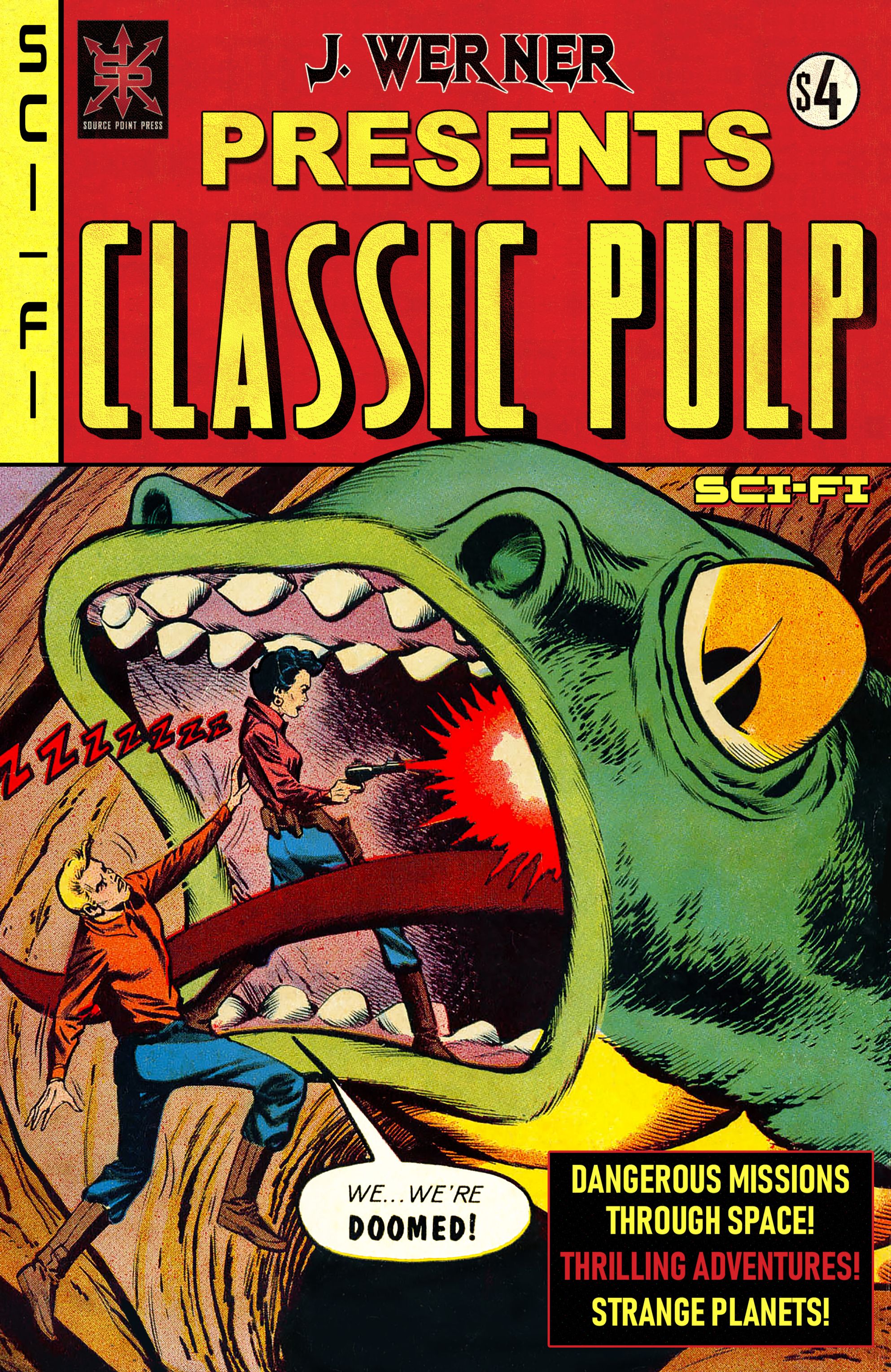 Read online J. Werner presents Classic Pulp comic -  Issue # Sci-Fi - 1