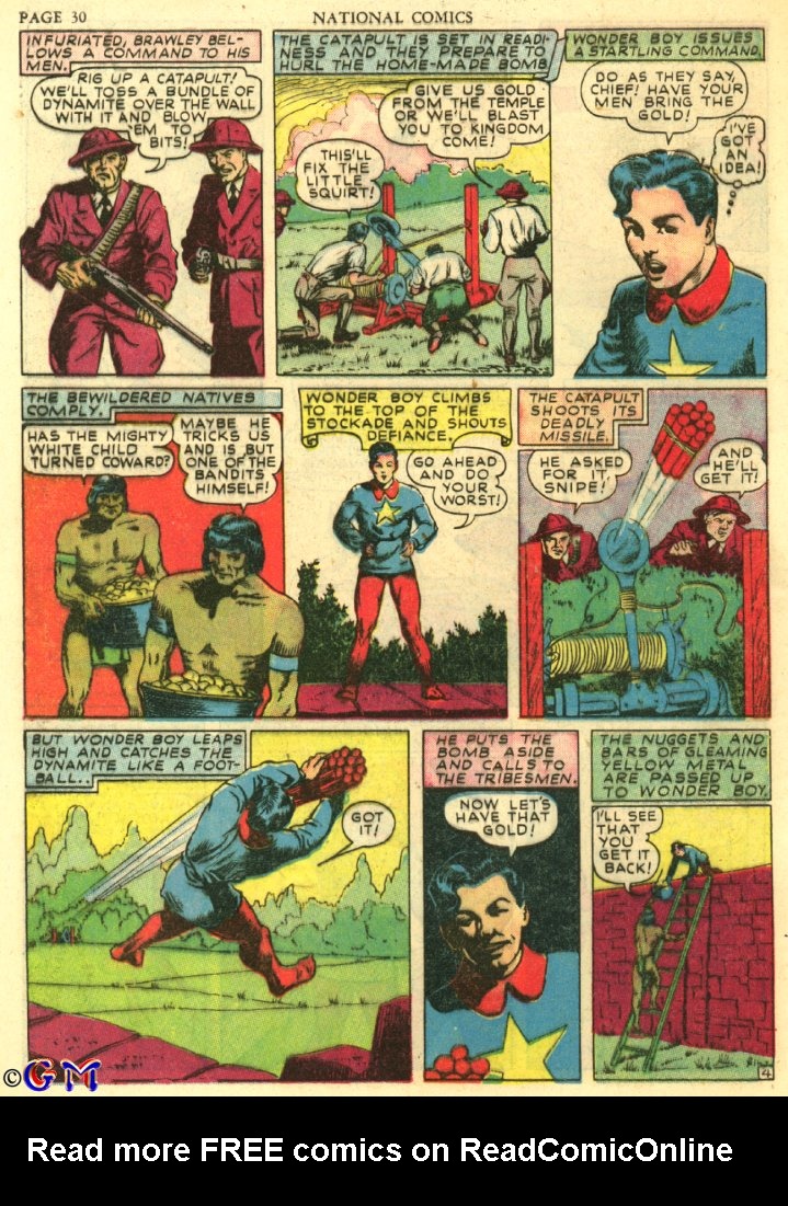 Read online National Comics comic -  Issue #18 - 32