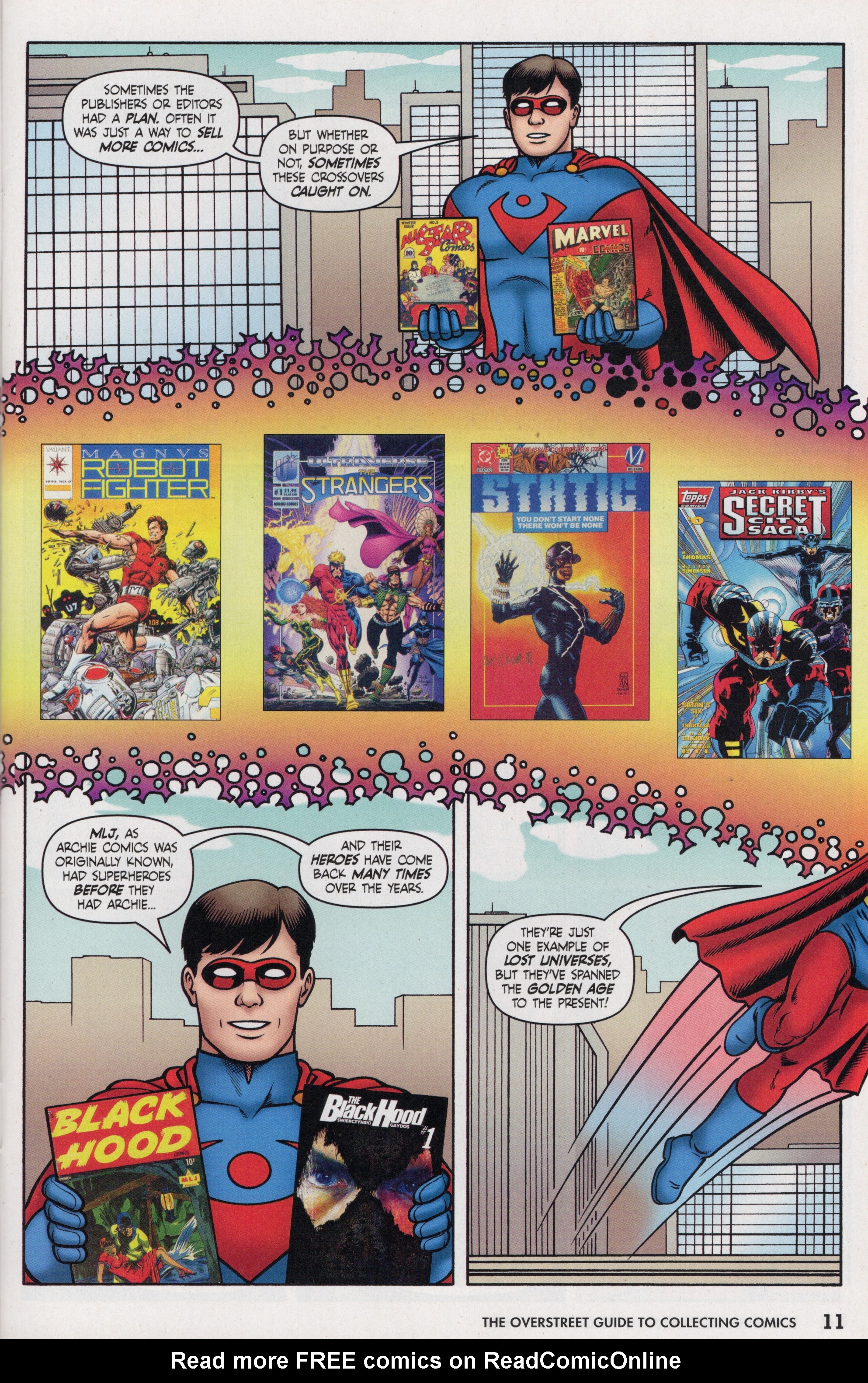 Read online Free Comic Book Day 2022 comic -  Issue # Gemstone Publishing The Overstreet Guide To Collecting Comics - 13