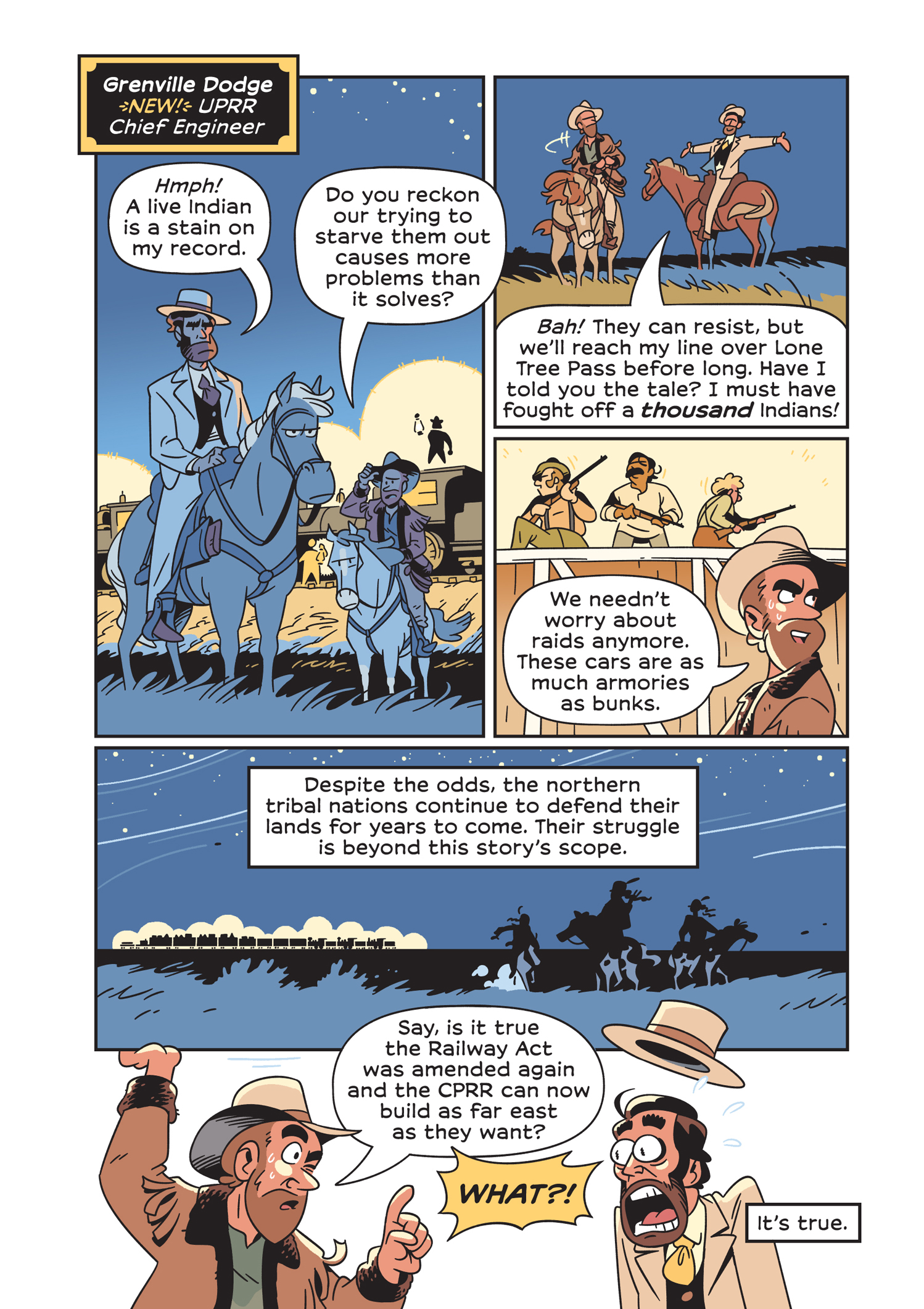Read online History Comics comic -  Issue # The Transcontinental Railroad - 60