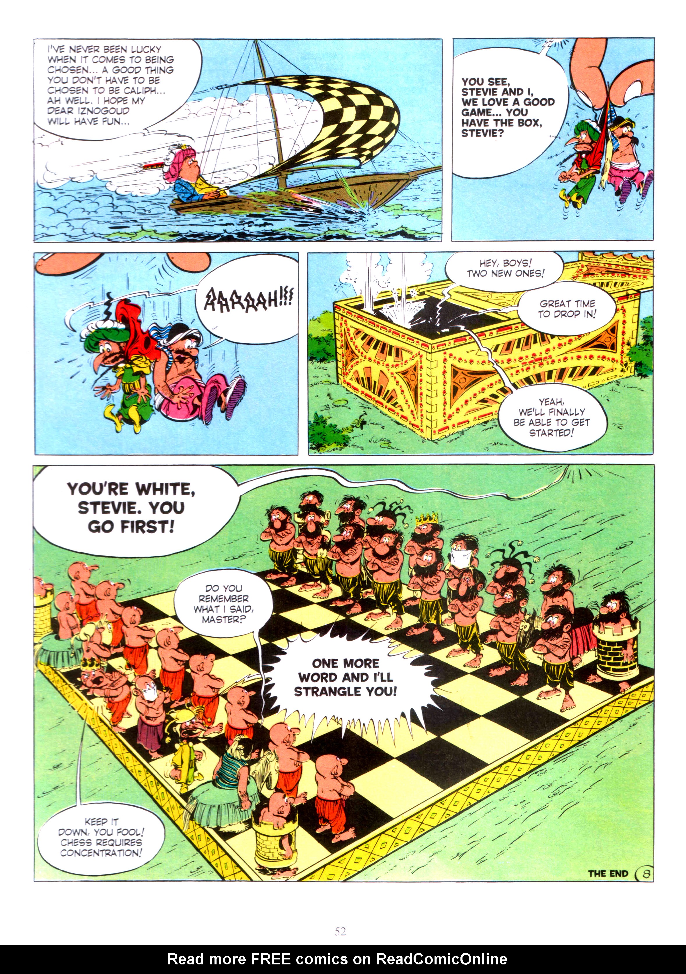 Read online Iznogoud comic -  Issue #9 - 51