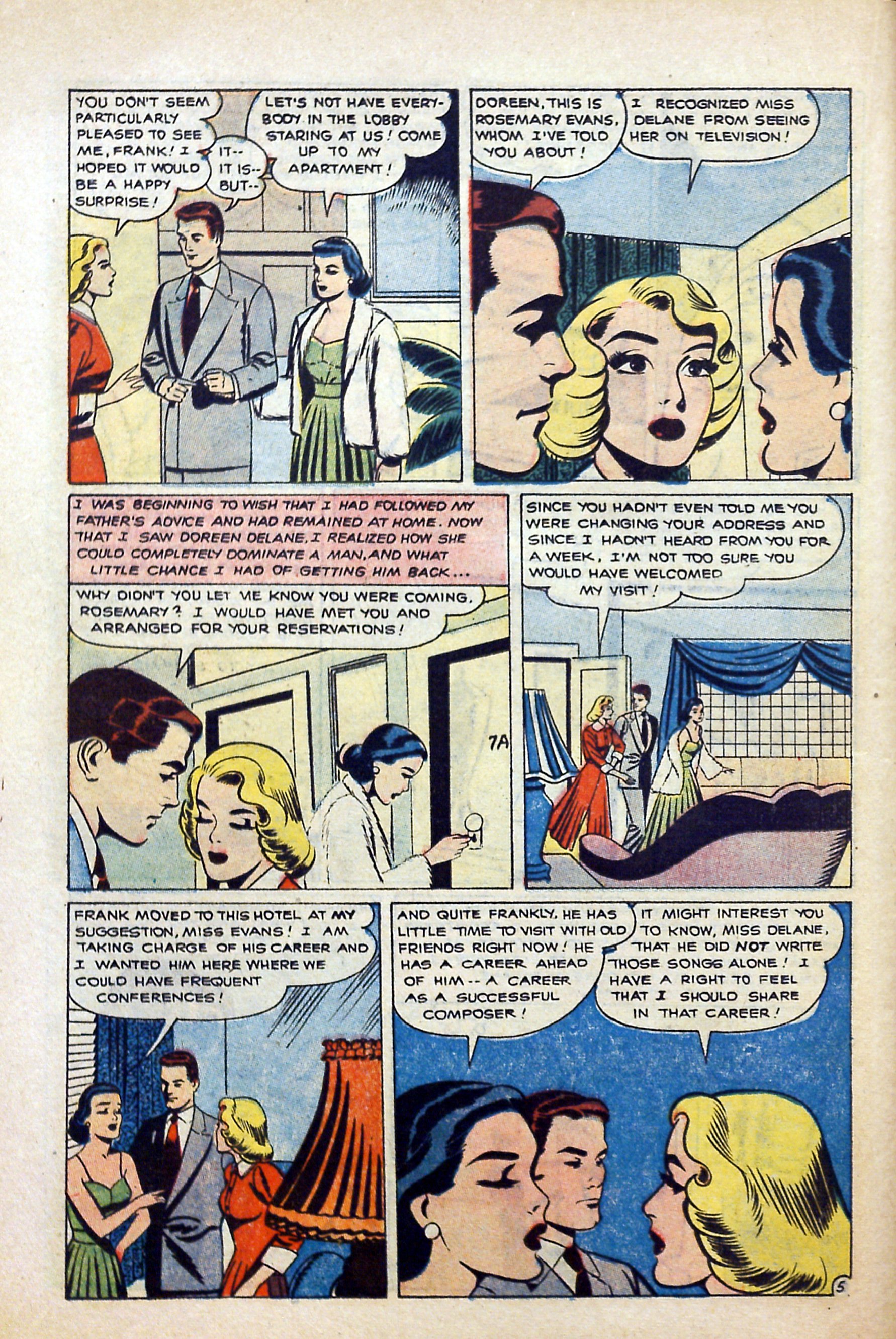 Read online Glamorous Romances comic -  Issue #87 - 22