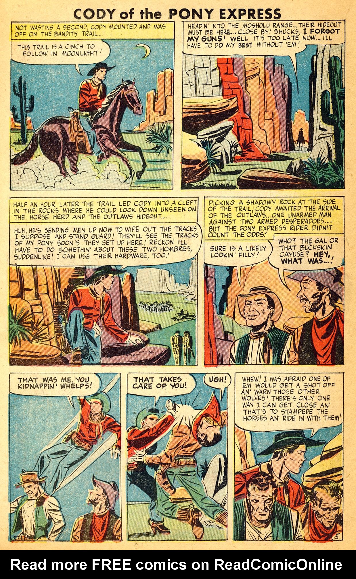 Read online Cody of the Pony Express comic -  Issue # Full - 26