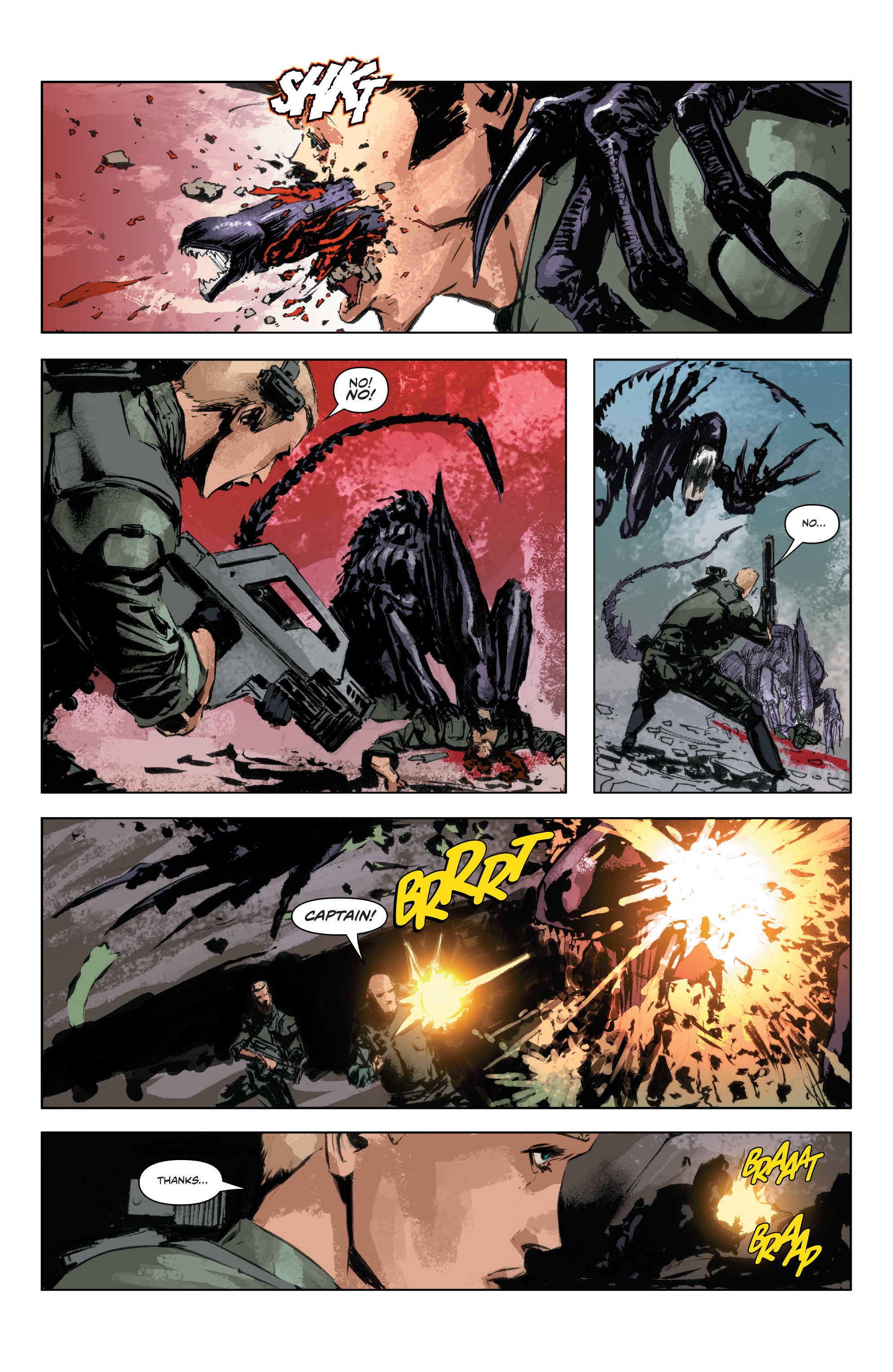 Read online Alien Vs. Predator: Life and Death comic -  Issue #3 - 18
