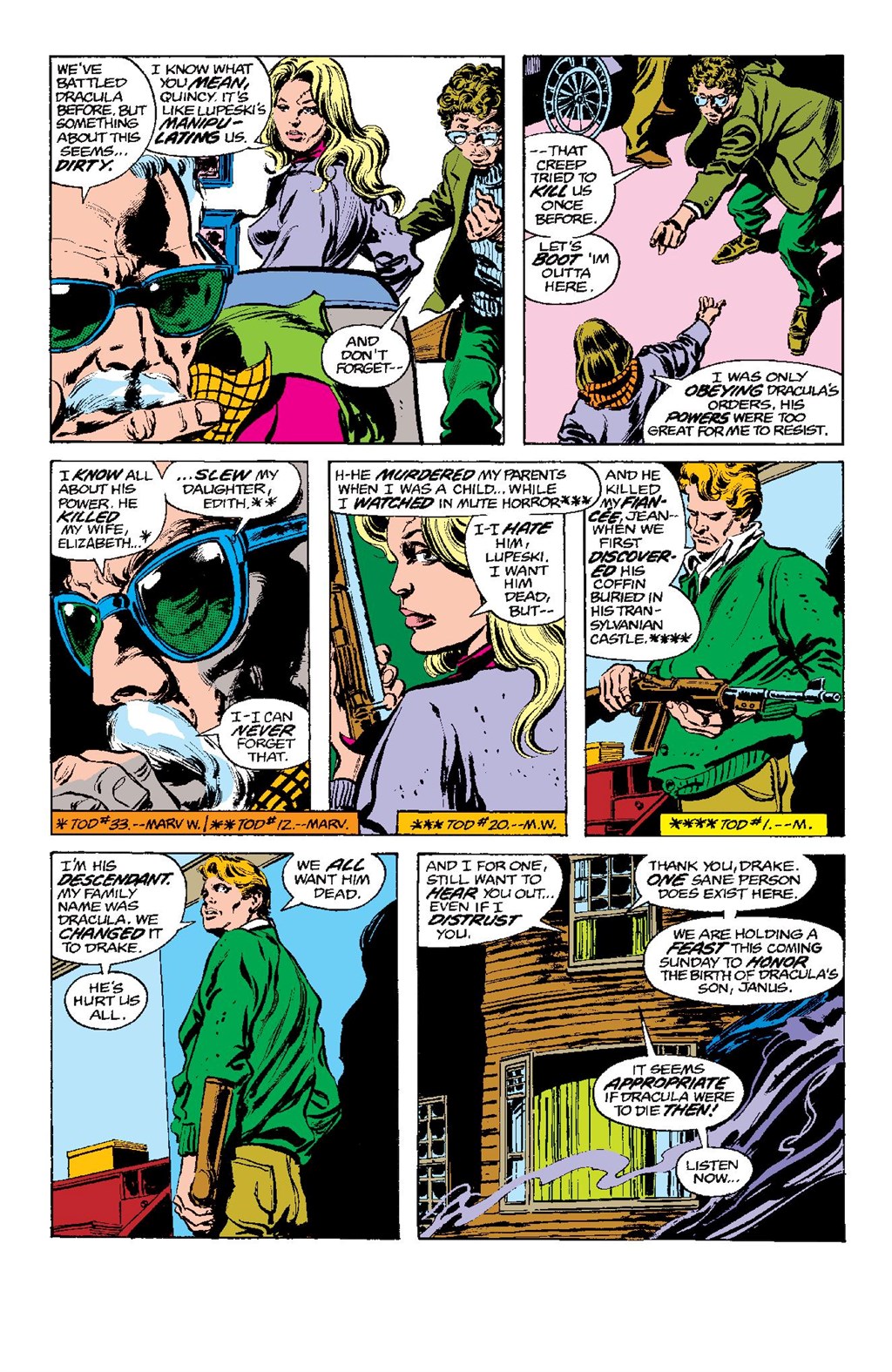 Read online Tomb of Dracula (1972) comic -  Issue # _The Complete Collection 5 (Part 1) - 81