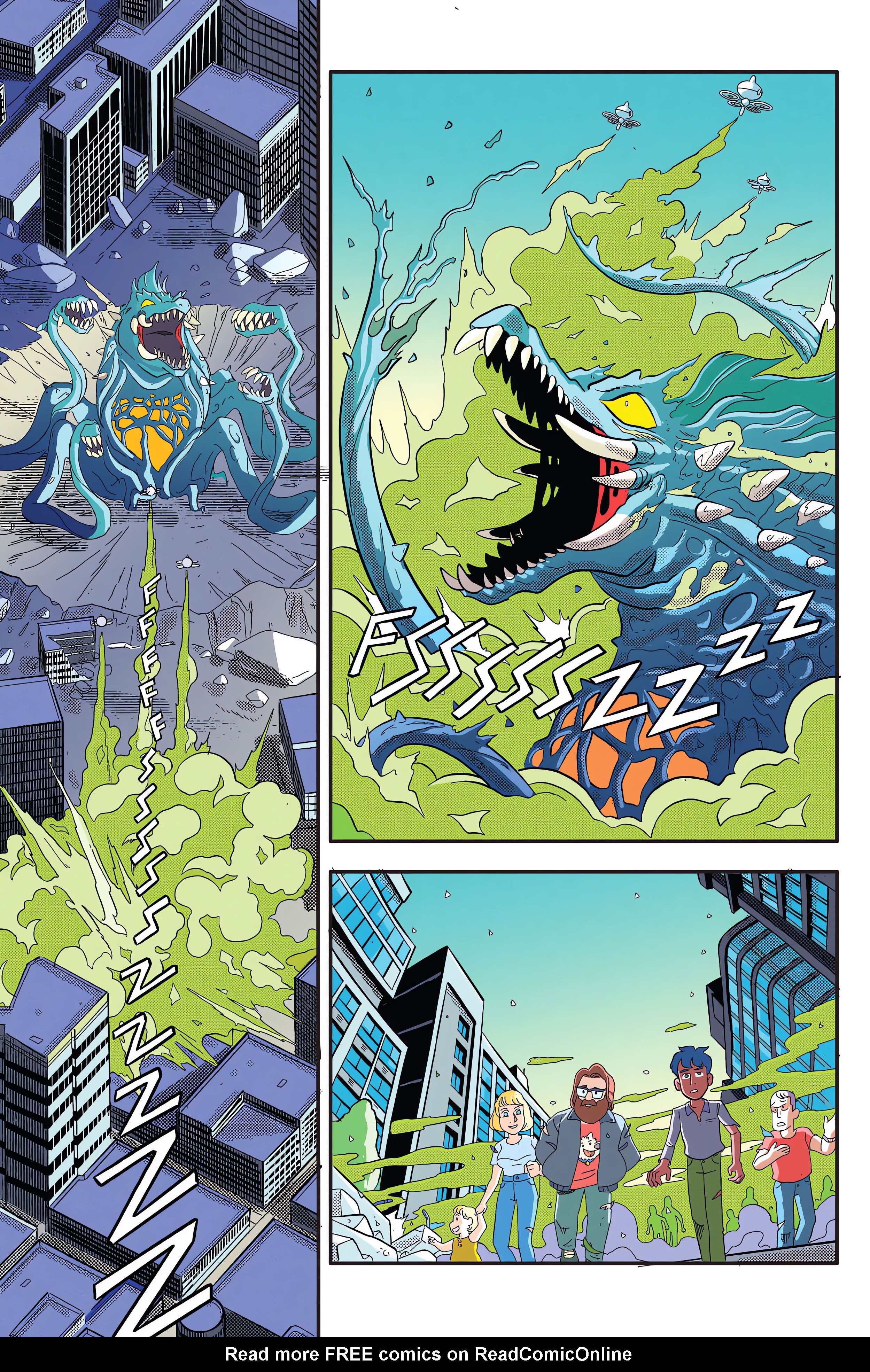 Read online Godzilla Rivals: Biollante Vs. Destoroyah comic -  Issue # Full - 40