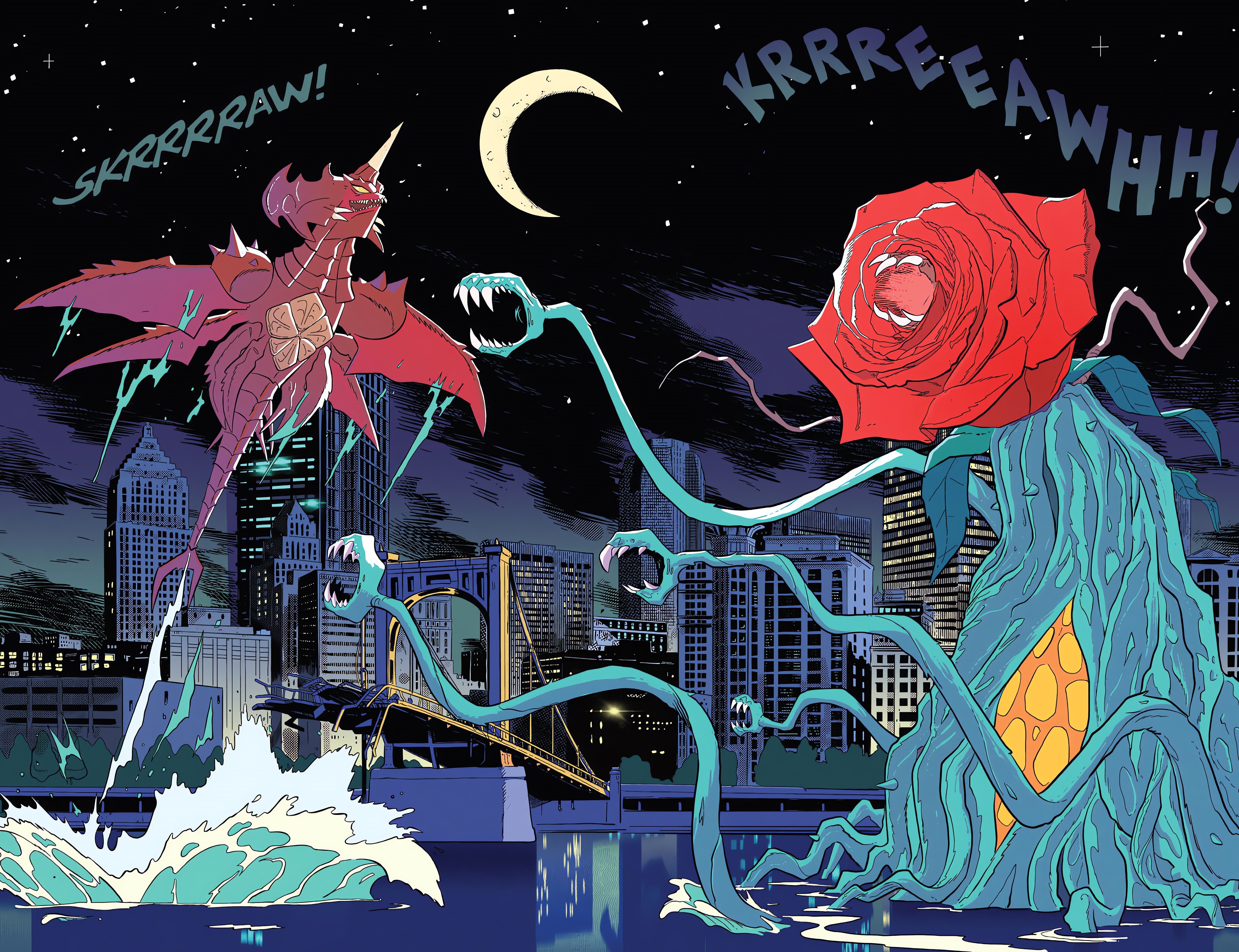 Read online Godzilla Rivals: Biollante Vs. Destoroyah comic -  Issue # Full - 36