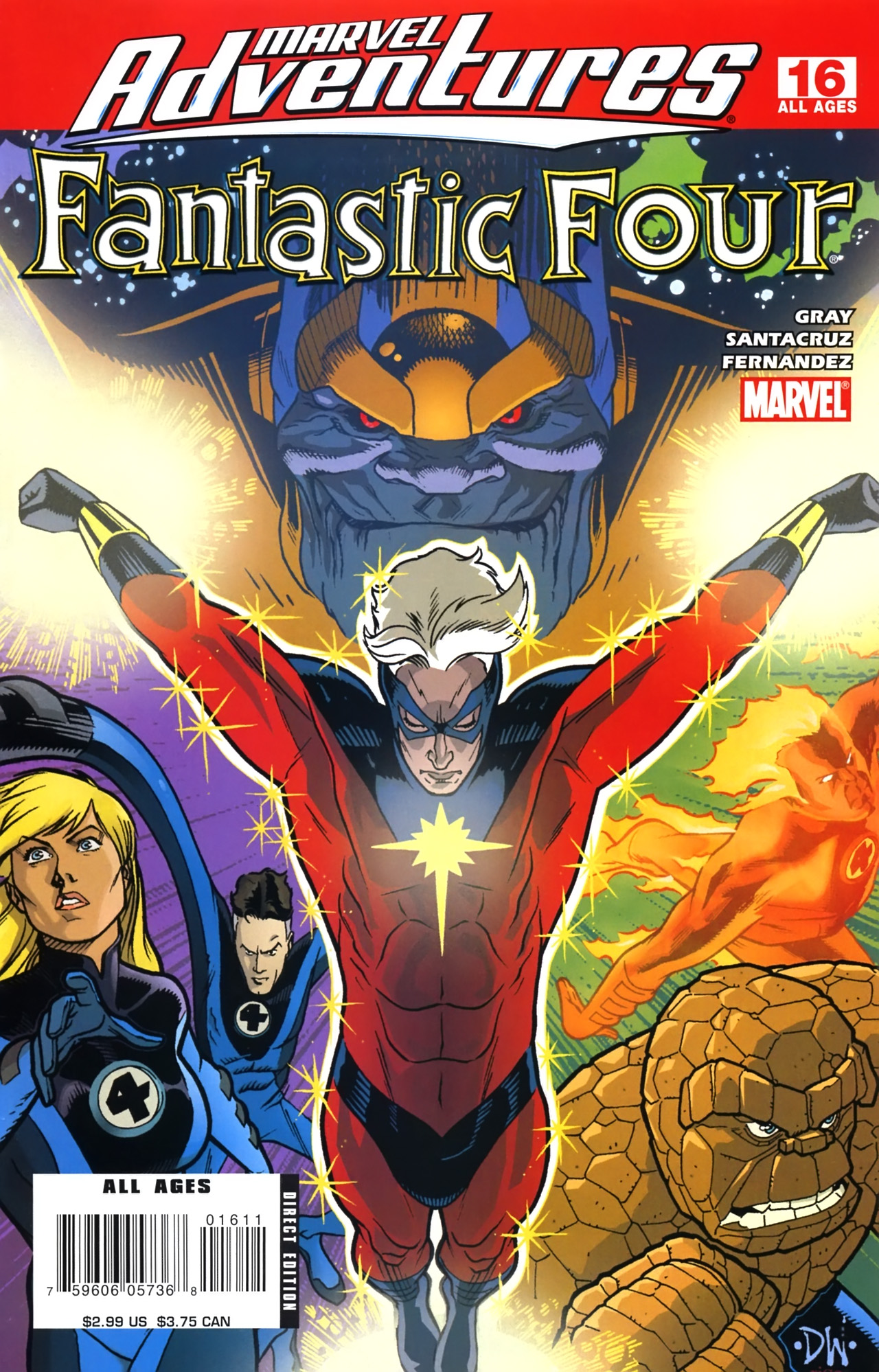 Read online Marvel Adventures Fantastic Four comic -  Issue #16 - 1