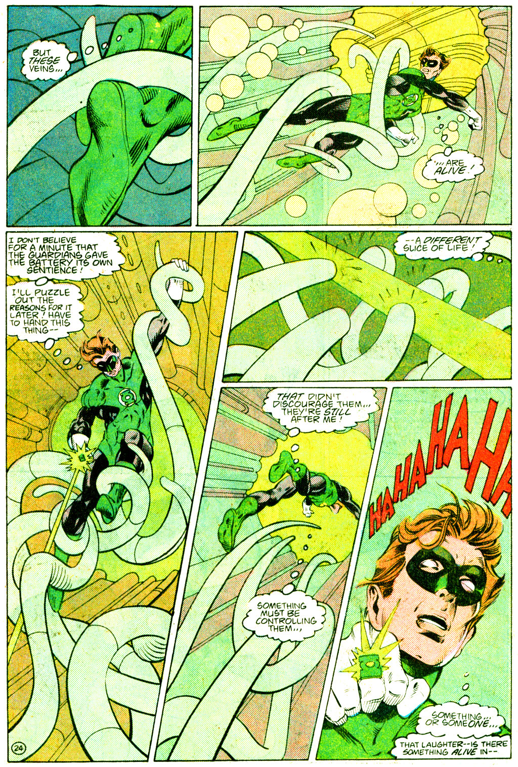 Read online The Green Lantern Corps comic -  Issue #224 - 24