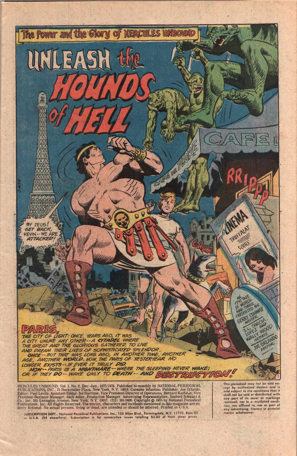 Read online Hercules Unbound comic -  Issue #2 - 3