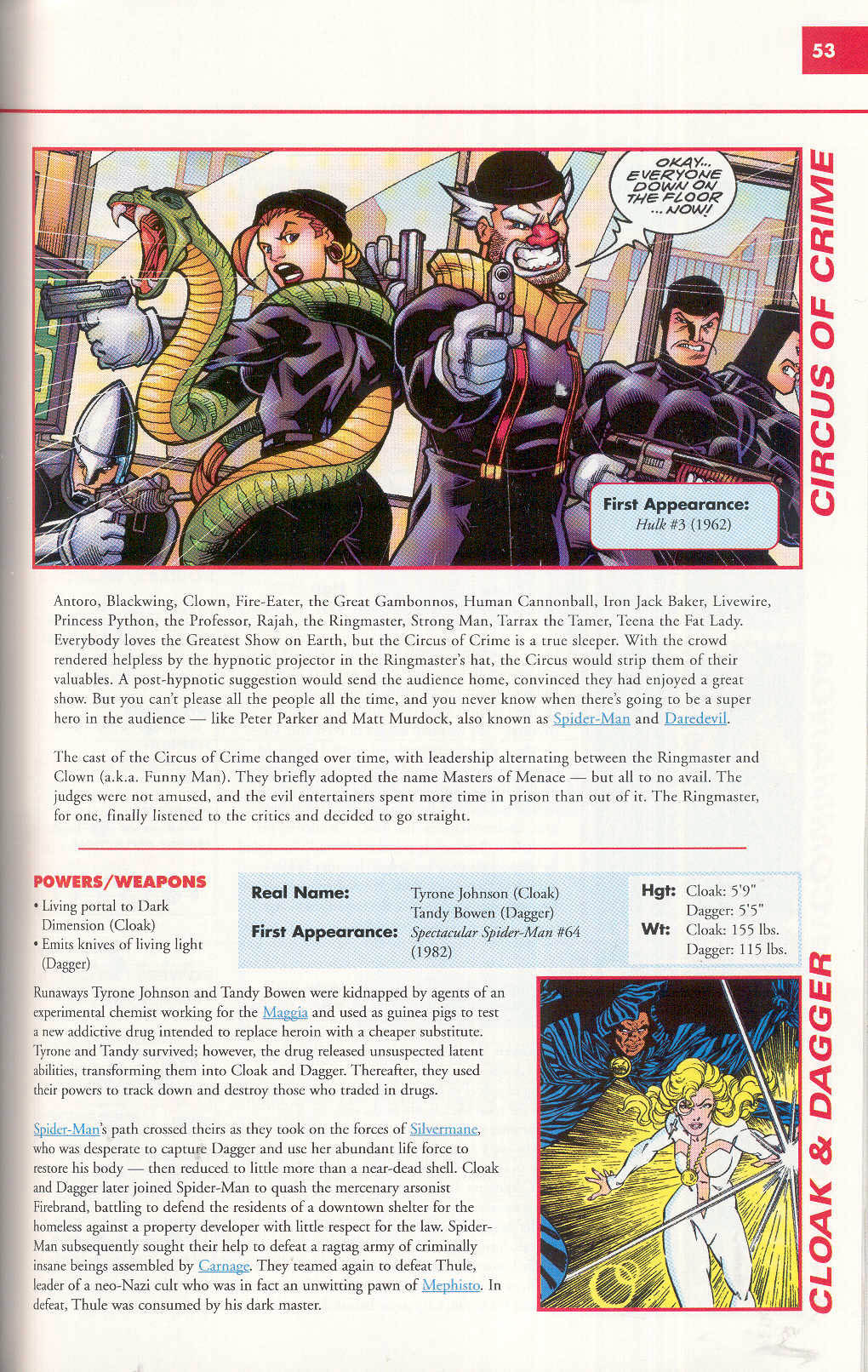 Read online Marvel Encyclopedia comic -  Issue # TPB 4 - 54