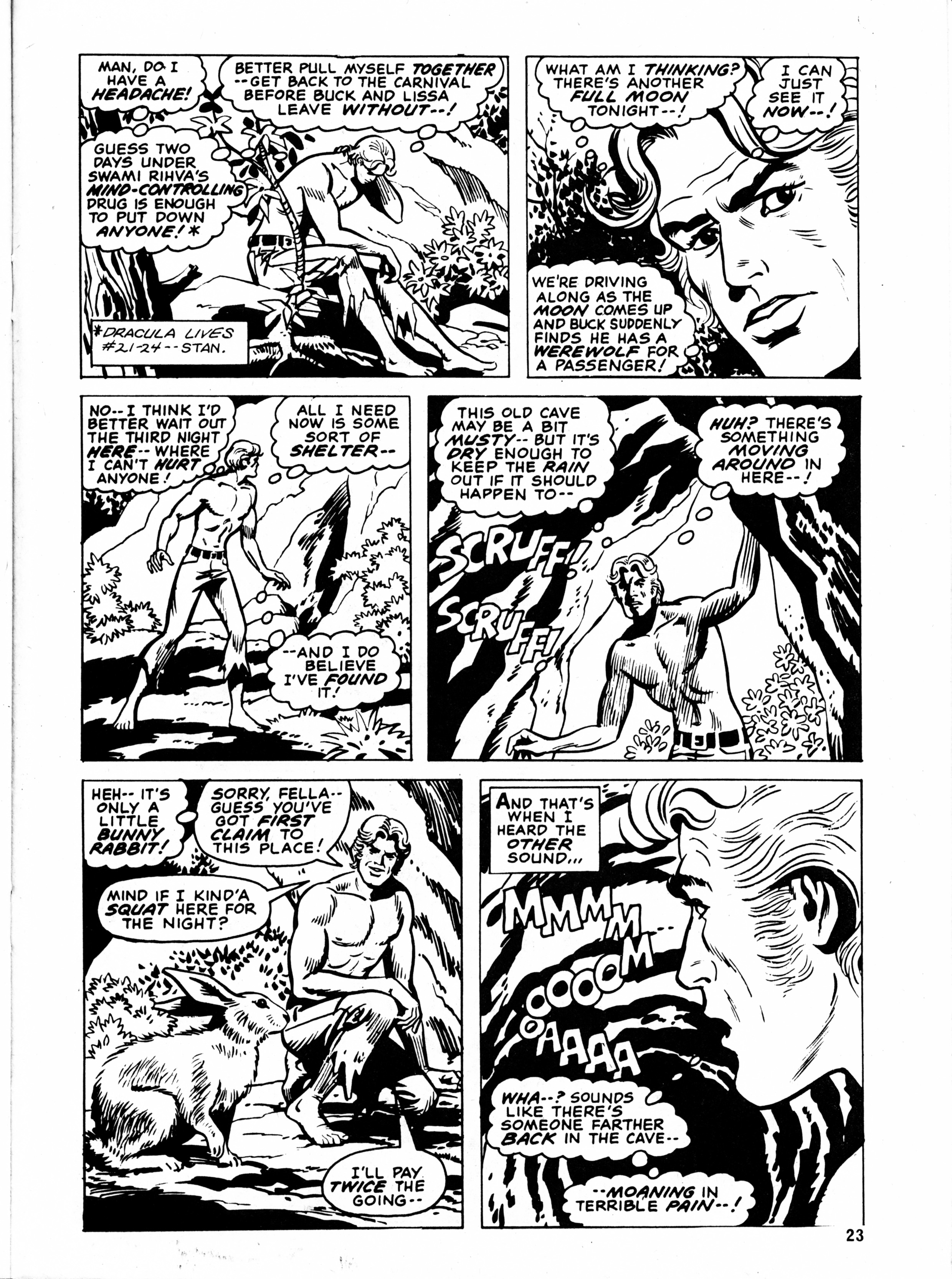 Read online Dracula Lives (1974) comic -  Issue #25 - 23