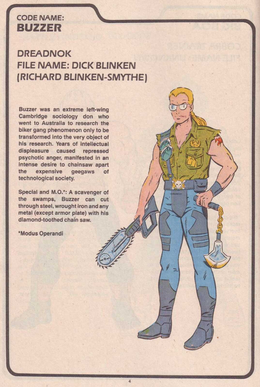 Read online The G.I. Joe Order of Battle comic -  Issue #3 - 7