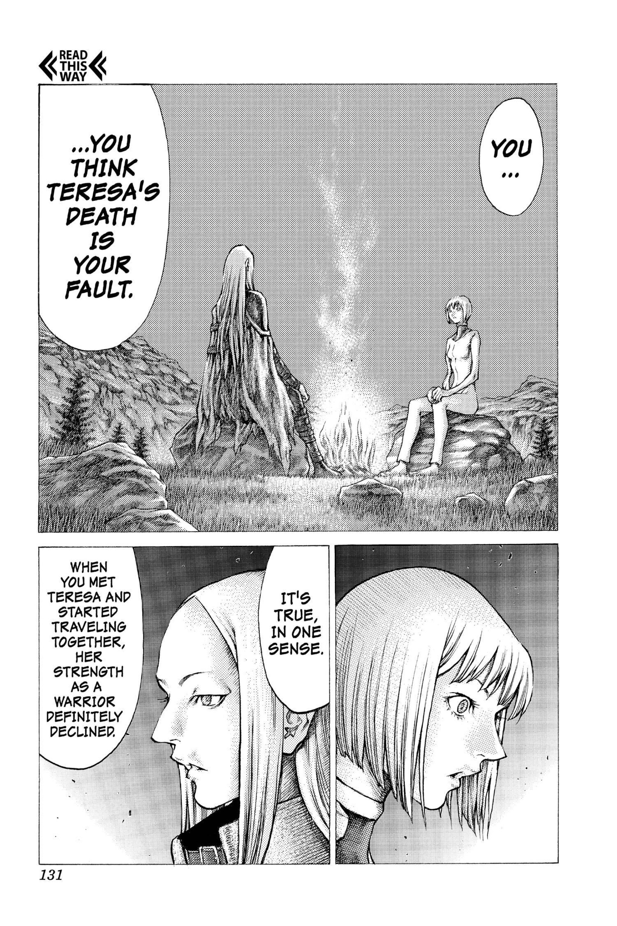Read online Claymore comic -  Issue #7 - 123