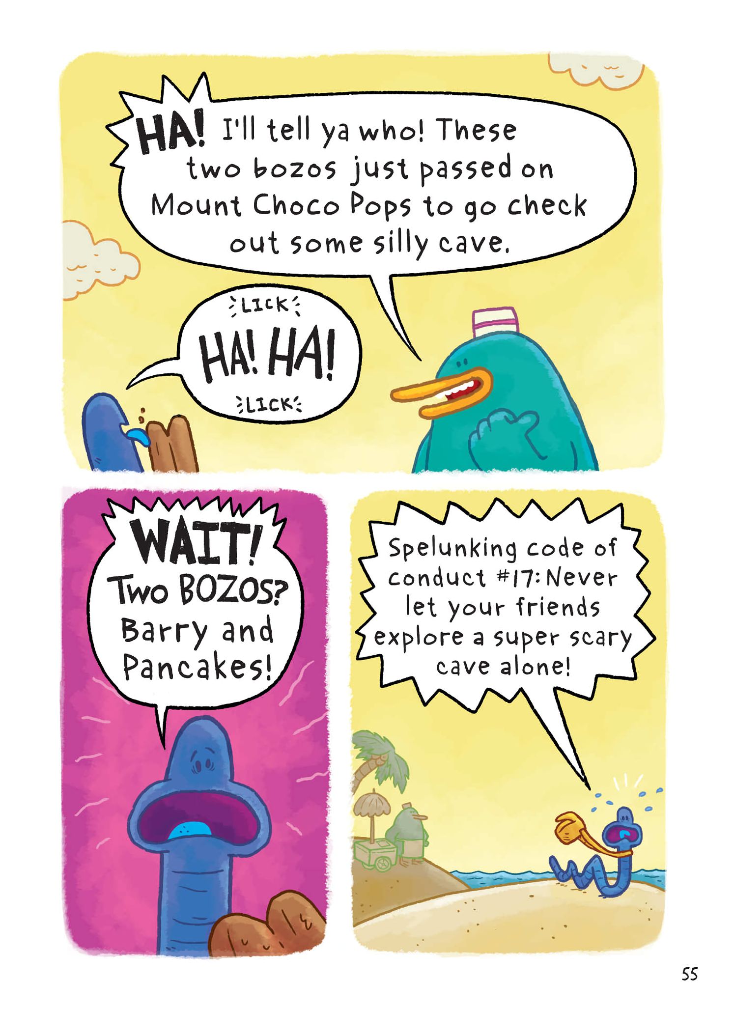 Read online Blue, Barry & Pancakes comic -  Issue # TPB 4 - 59