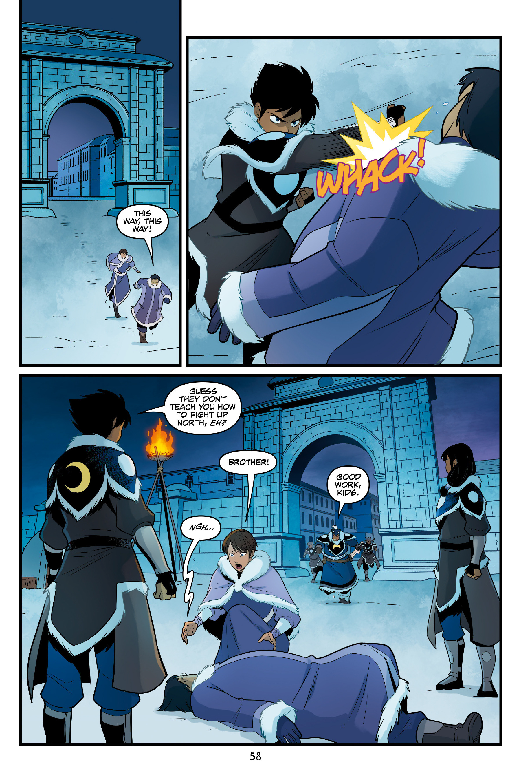 Read online Nickelodeon Avatar: The Last Airbender - North and South comic -  Issue #2 - 58