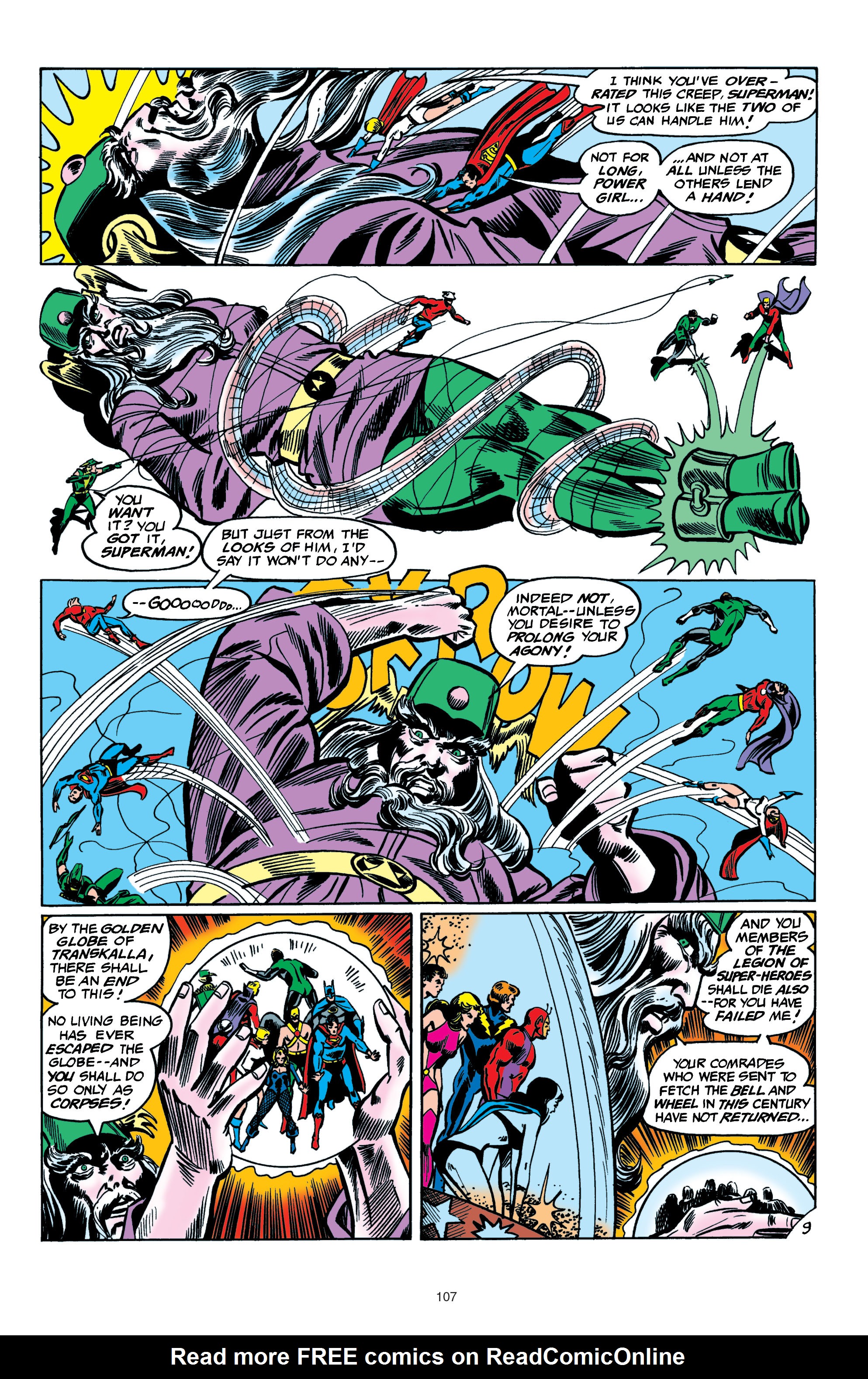 Read online Crisis on Multiple Earths comic -  Issue # TPB 4 - 108