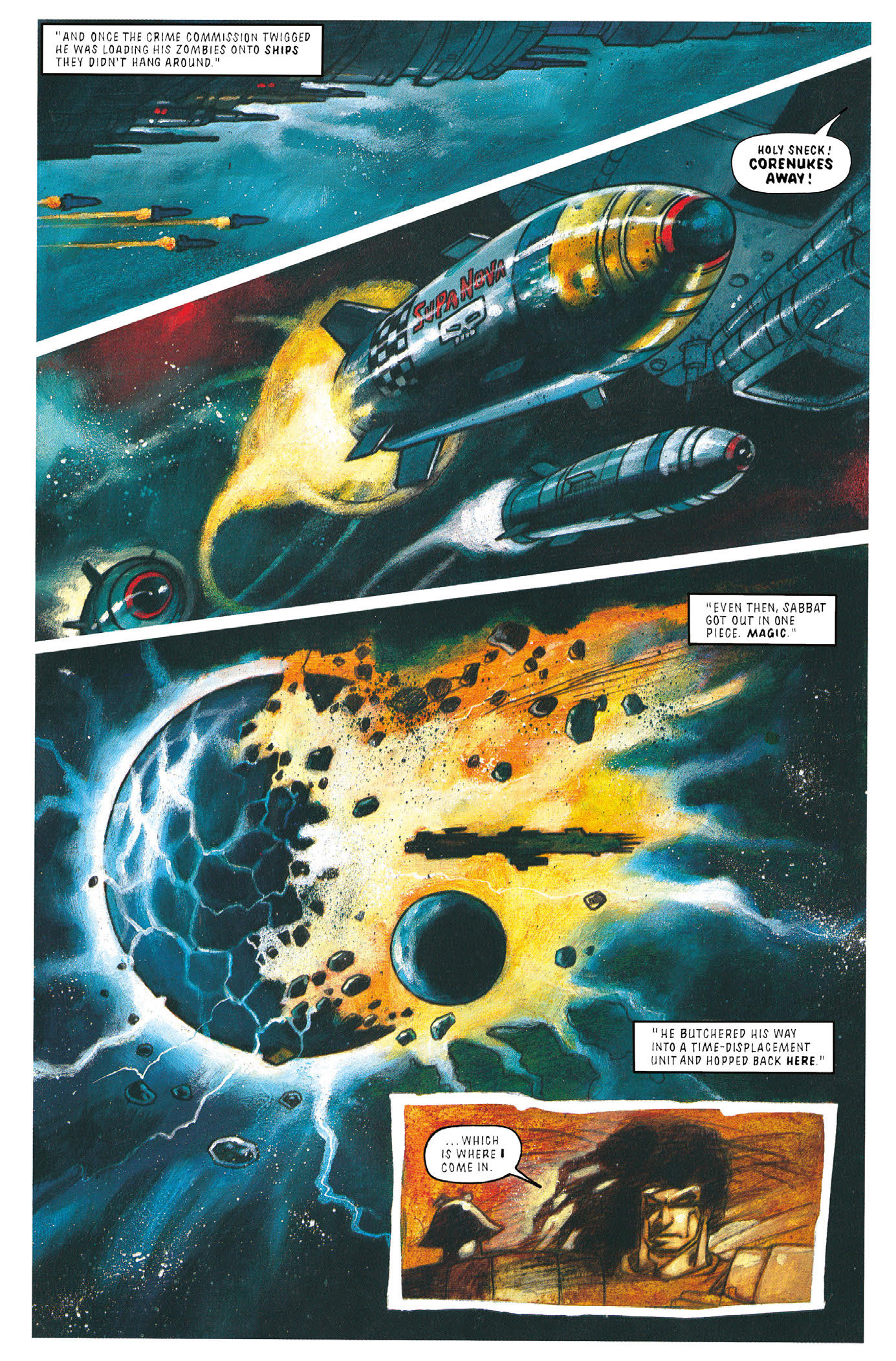 Read online Essential Judge Dredd: Judgement Day comic -  Issue # TPB - 71