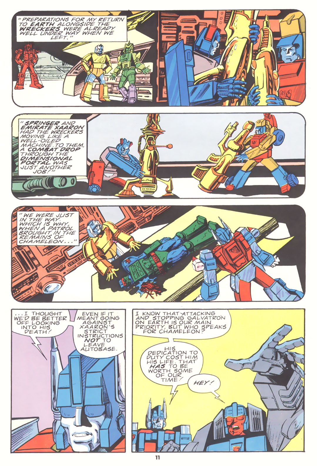Read online The Transformers (UK) comic -  Issue #170 - 10